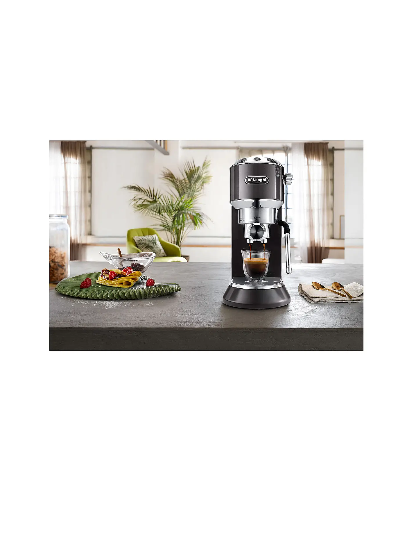 DELONGHI | Kaffeemaschine EC885GY Dedica Arte Grau | grau