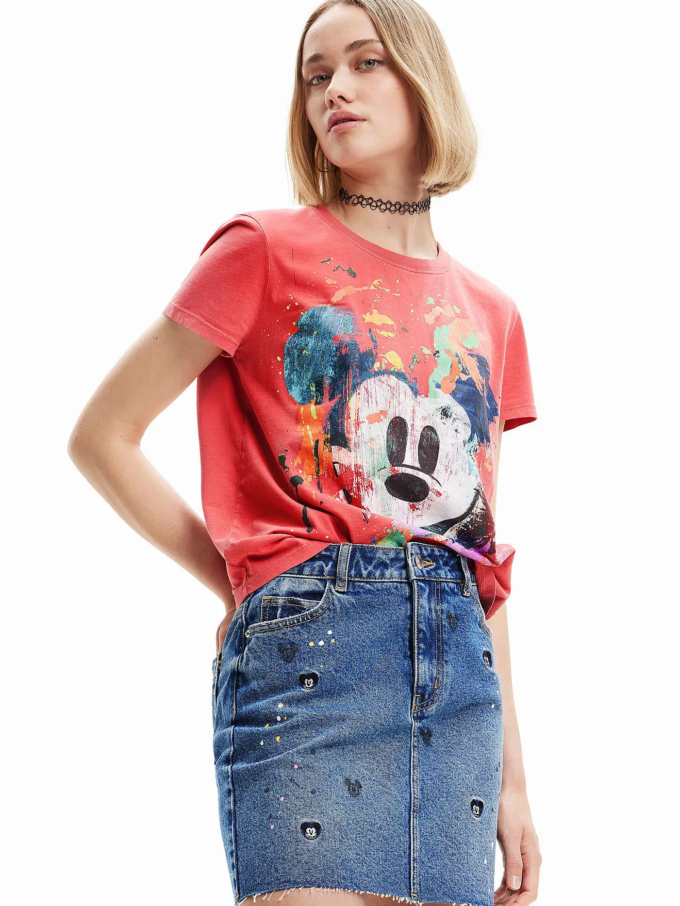 DESIGUAL | T-Shirt | orange