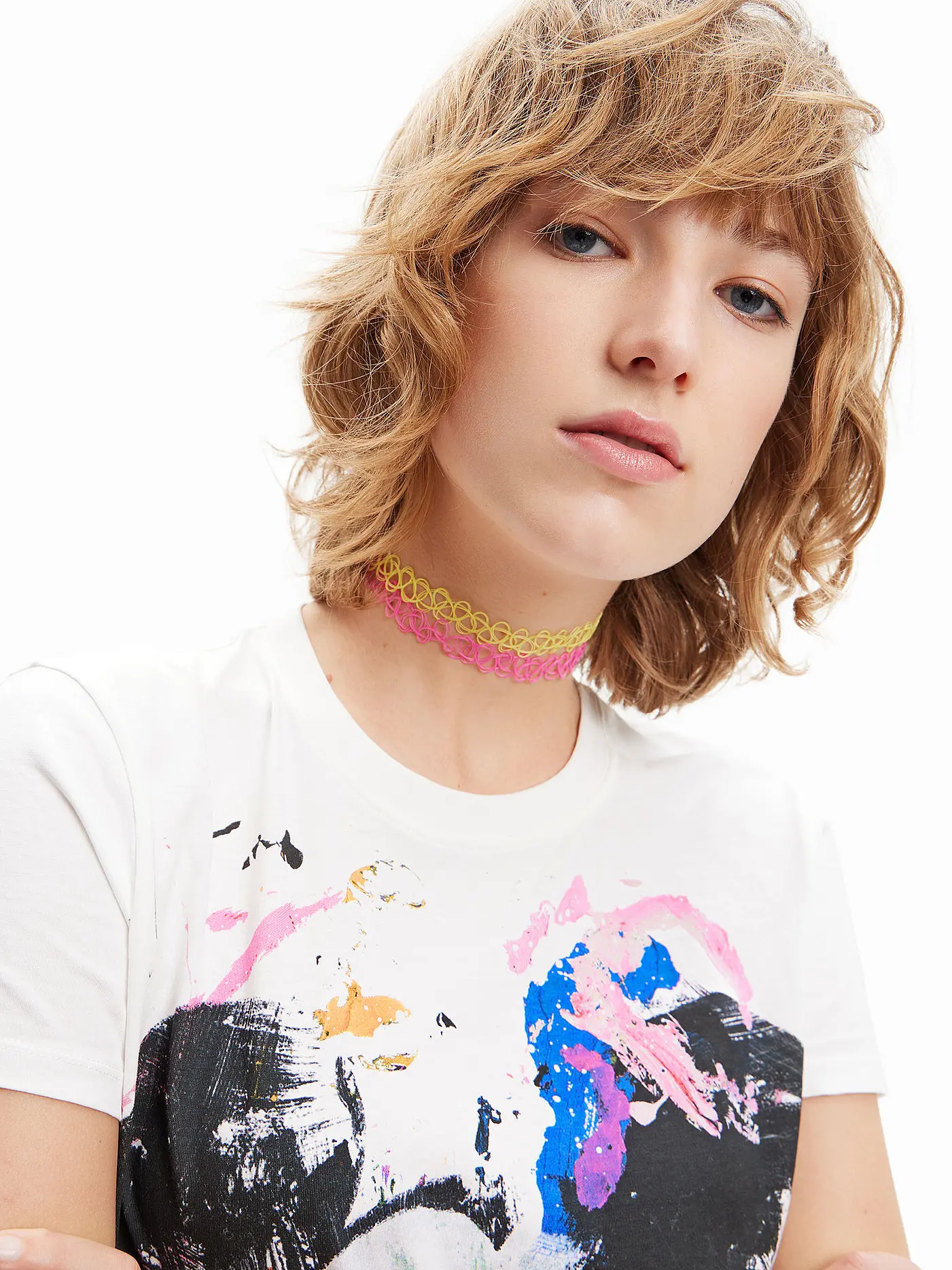 DESIGUAL | T-Shirt | weiss