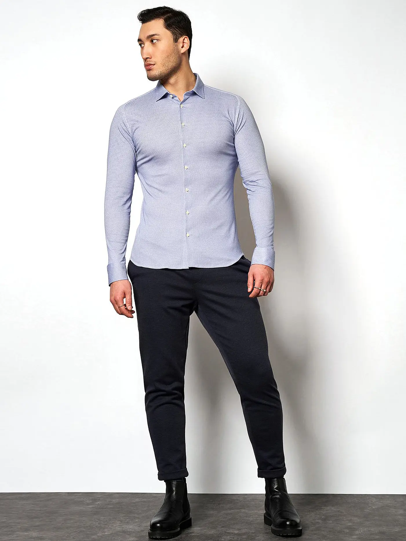 DESOTO | Hemd Slim Fit  | hellblau