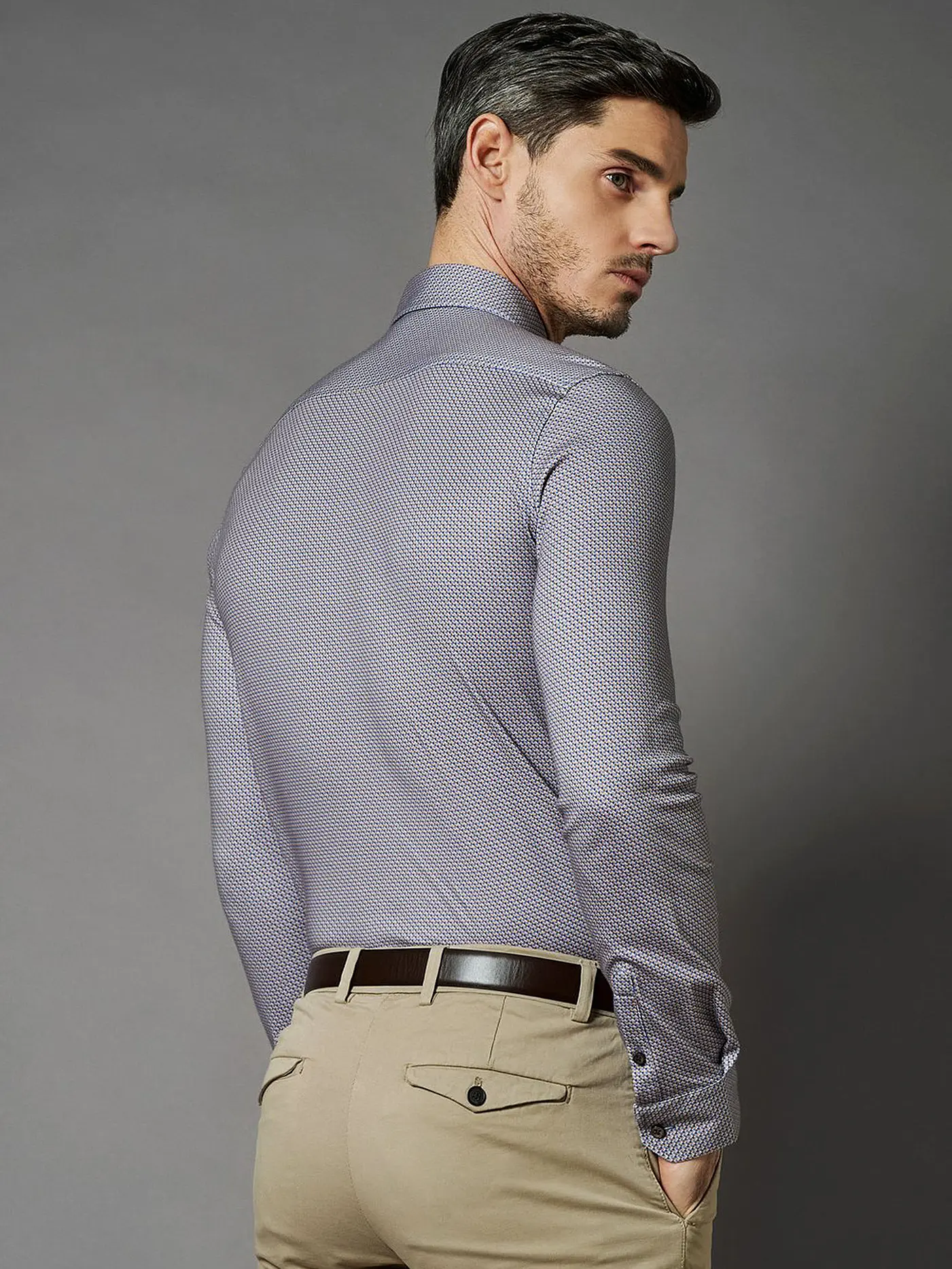 DESOTO | Hemd Slim Fit  | blau