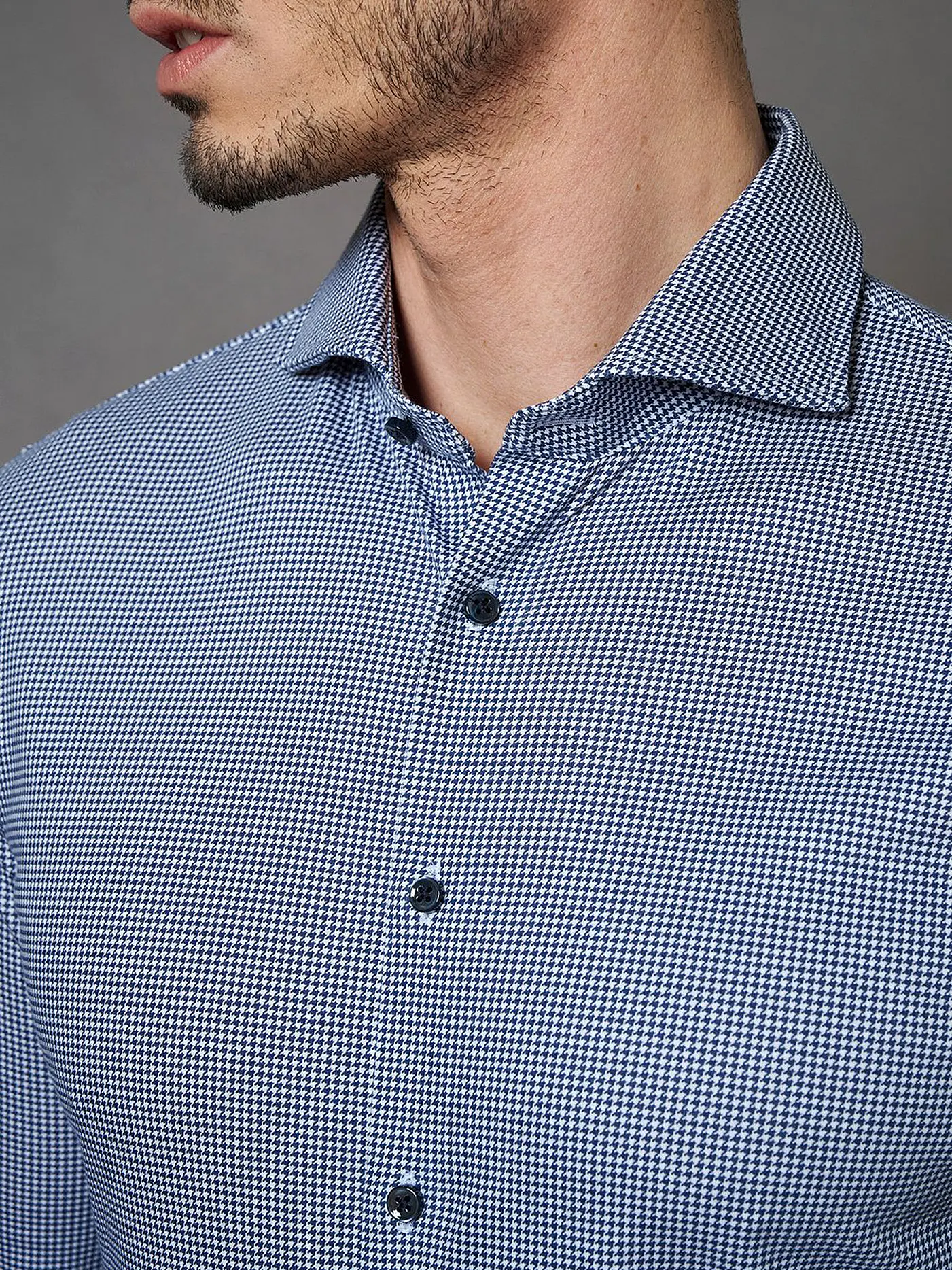 DESOTO | Hemd Slim Fit  | dunkelblau
