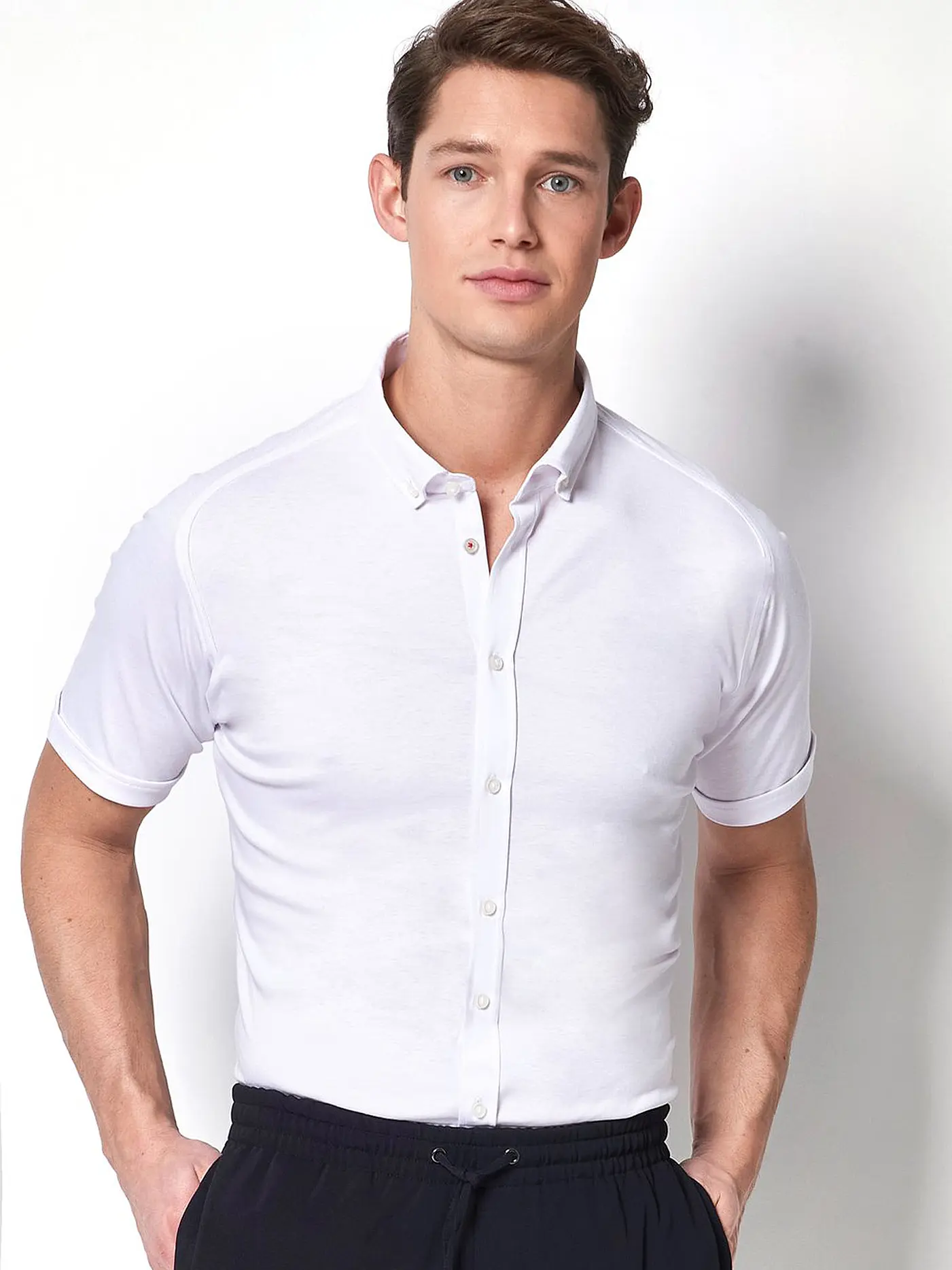 DESOTO | Jerseyhemd  | weiss