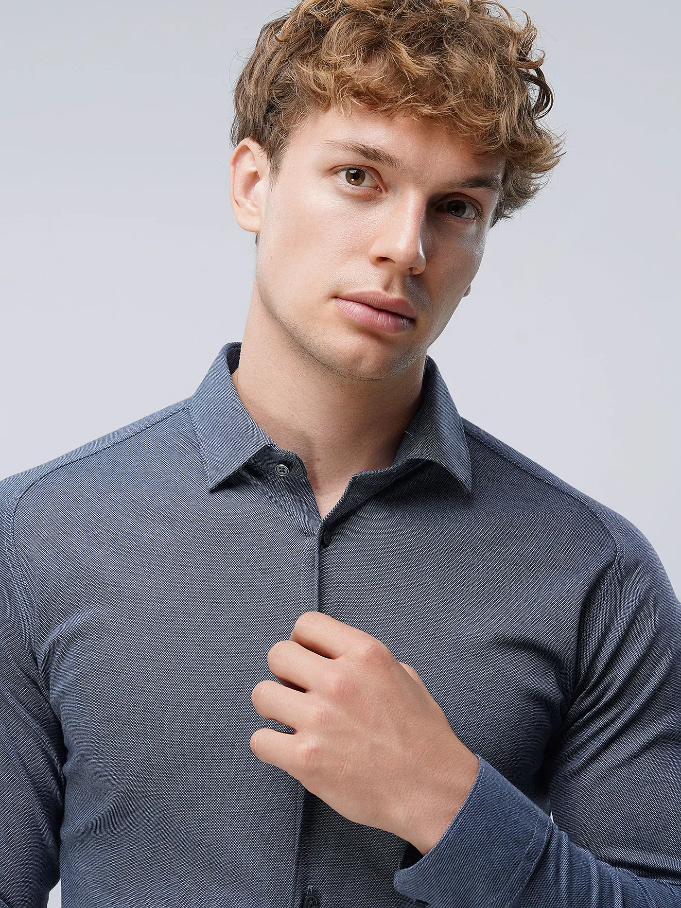 DESOTO | Jerseyhemd  | blau