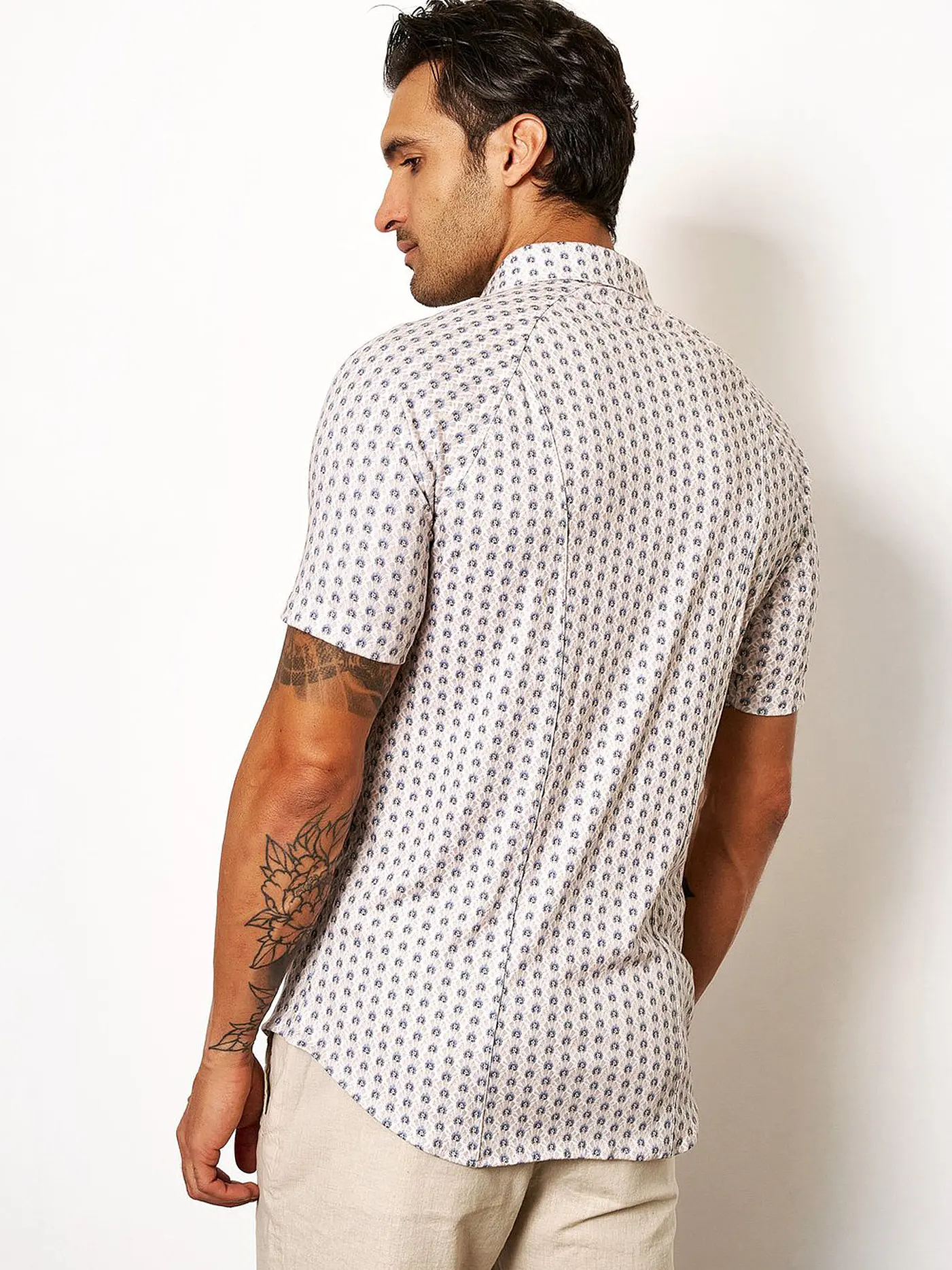 DESOTO | Jerseyhemd | beige