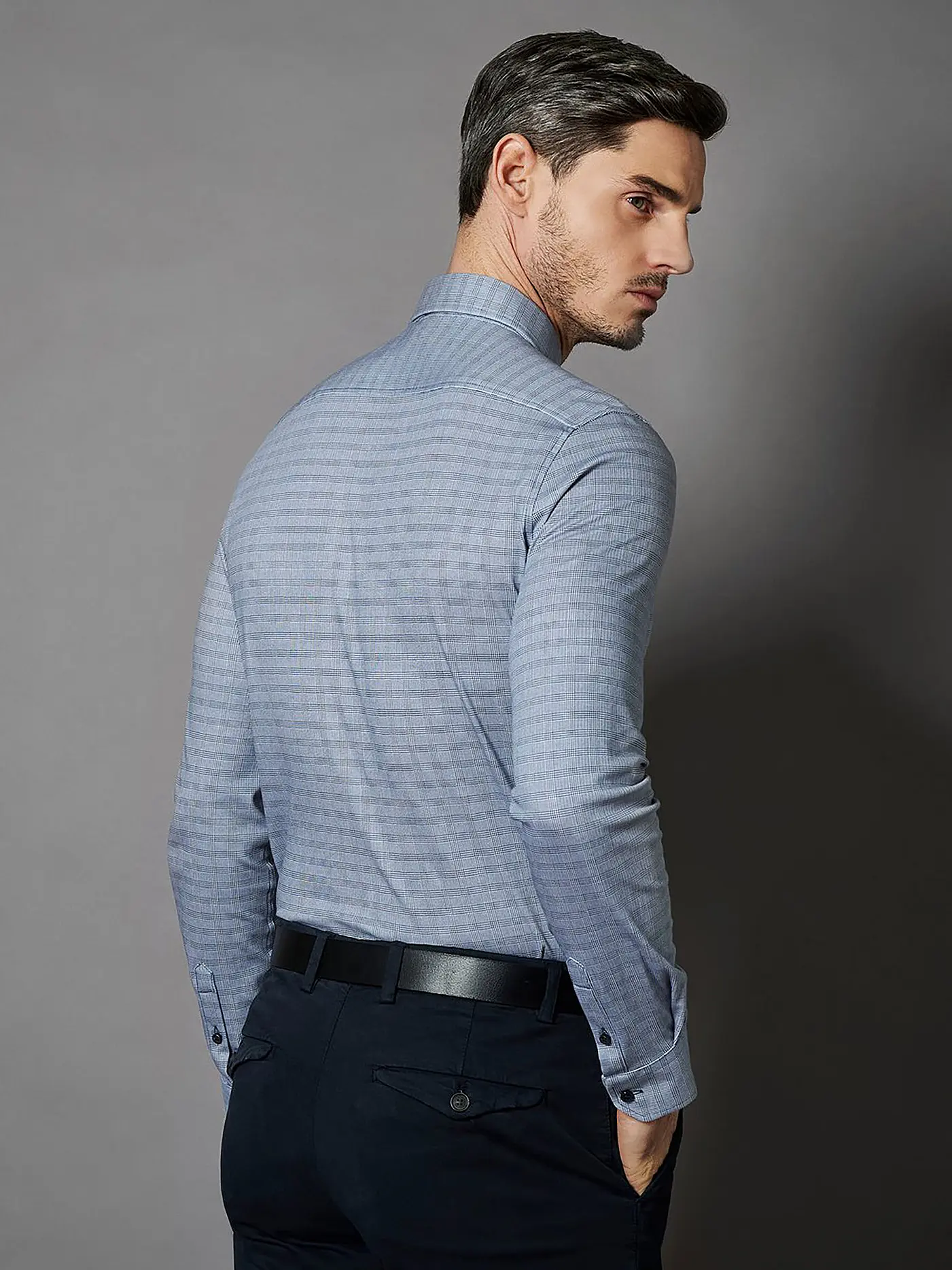 DESOTO | Jerseyhemd | dunkelblau