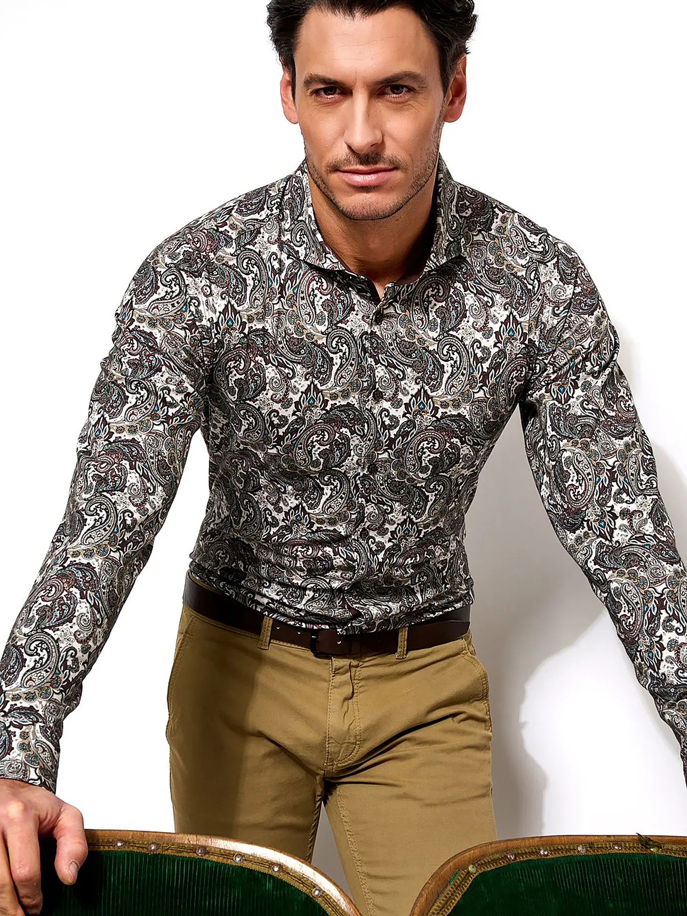 DESOTO | Jerseyhemd | braun