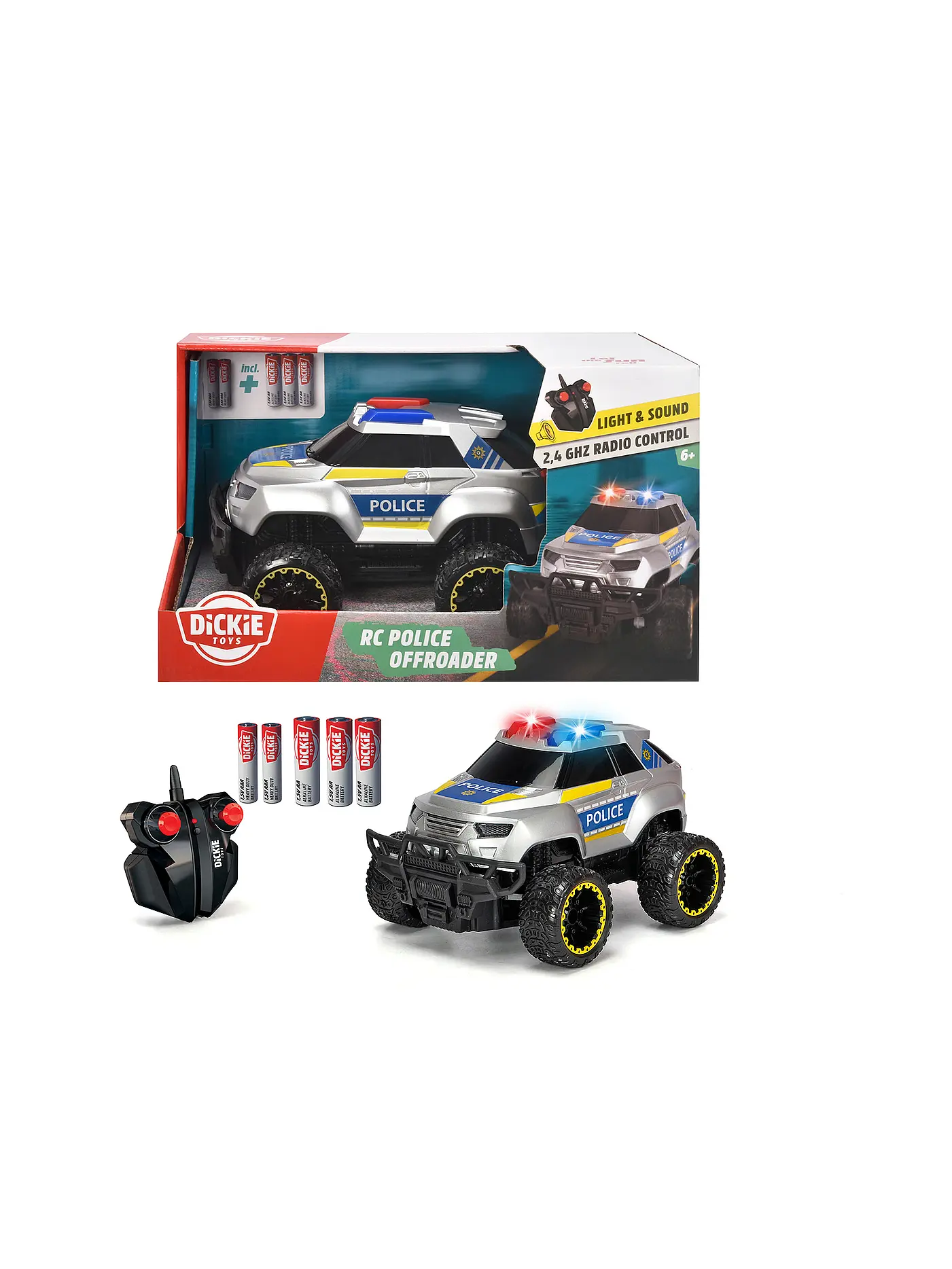 DICKIE | RC Police Offroader | keine Farbe