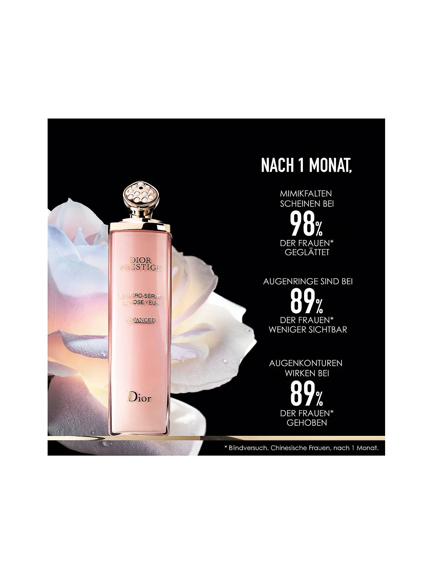 DIOR | Augencreme - Dior Prestige Micro-Sérum de Rose Yeux 20ml | keine Farbe