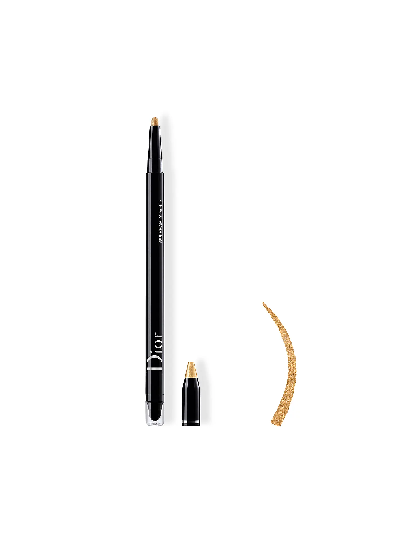 DIOR | Augenkonturenstift - Diorshow 24H* Stylo Wasserfester Eyeliner ( 091 Matte Black )  | gold