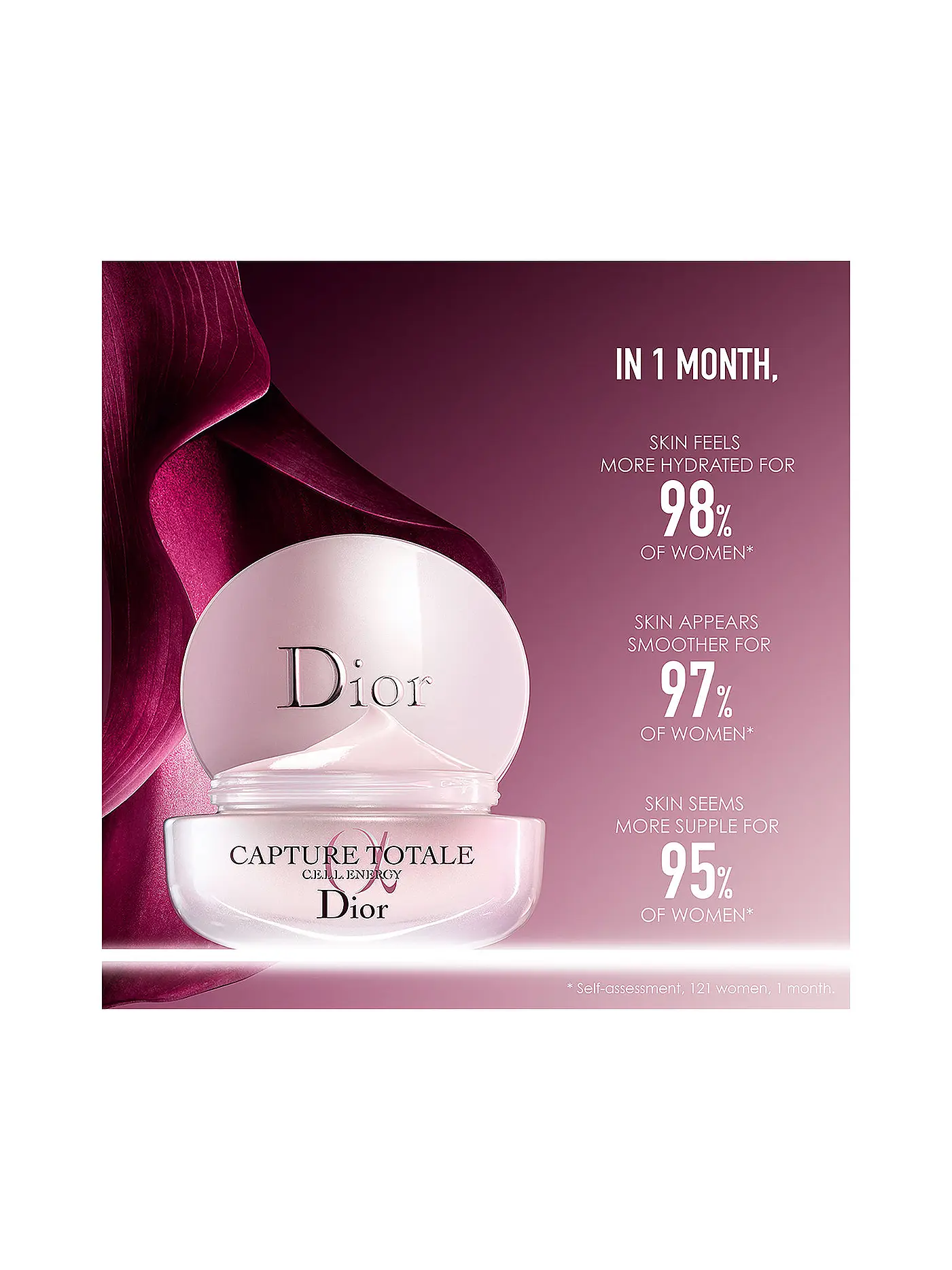 DIOR | Gesichtscreme - Capture Totale Firming & Wrinkle-Correcting Creme 50ml | keine Farbe