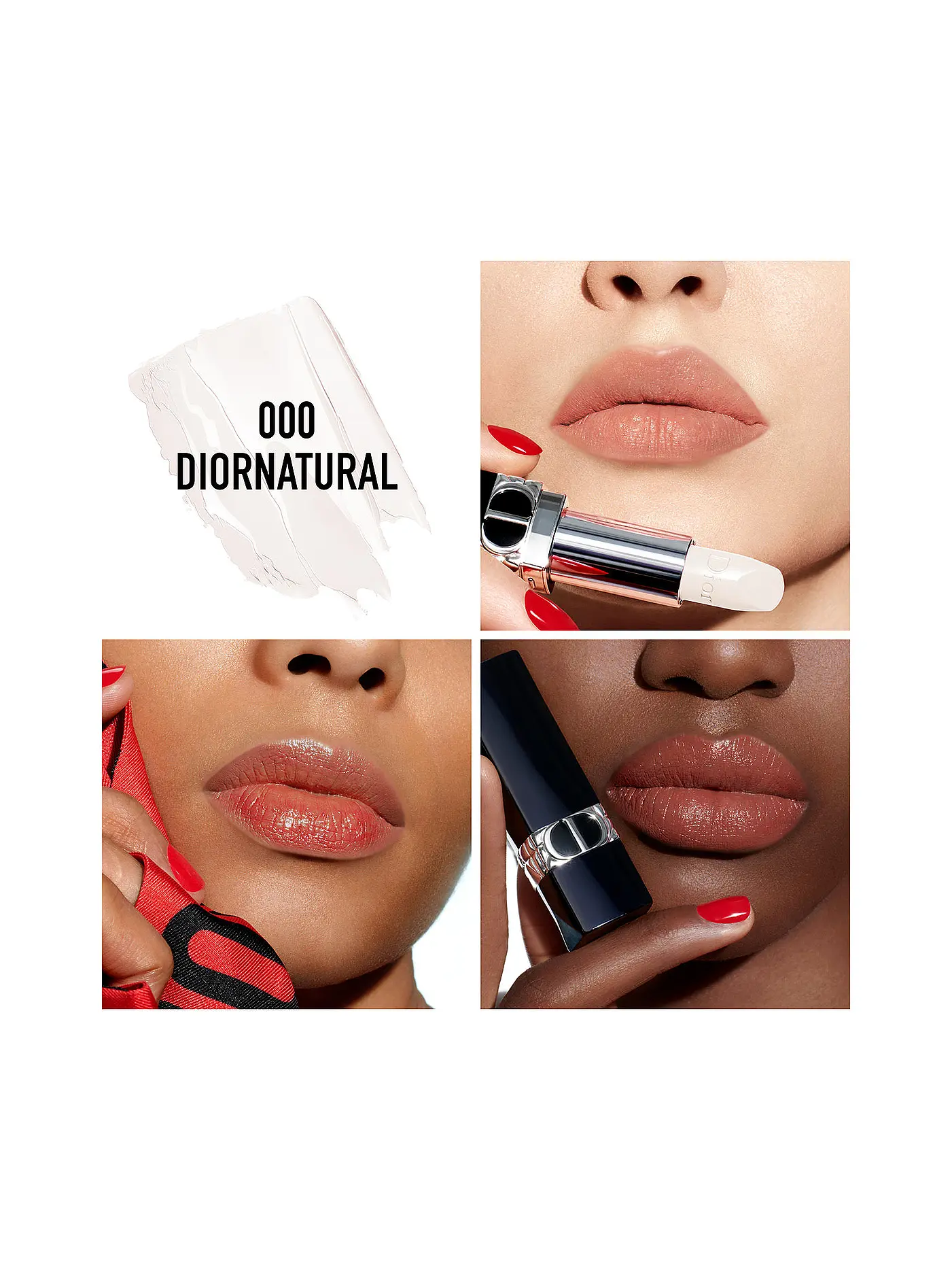 DIOR | Lippenpflege - Rouge Dior Balm Satin ( 000 Diornatural )  | transparent