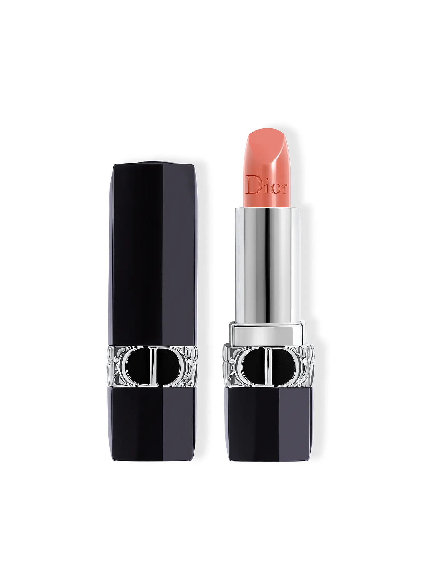 DIOR | Lippenstift - Rouge Dior Balm Satin ( 999 )  | braun