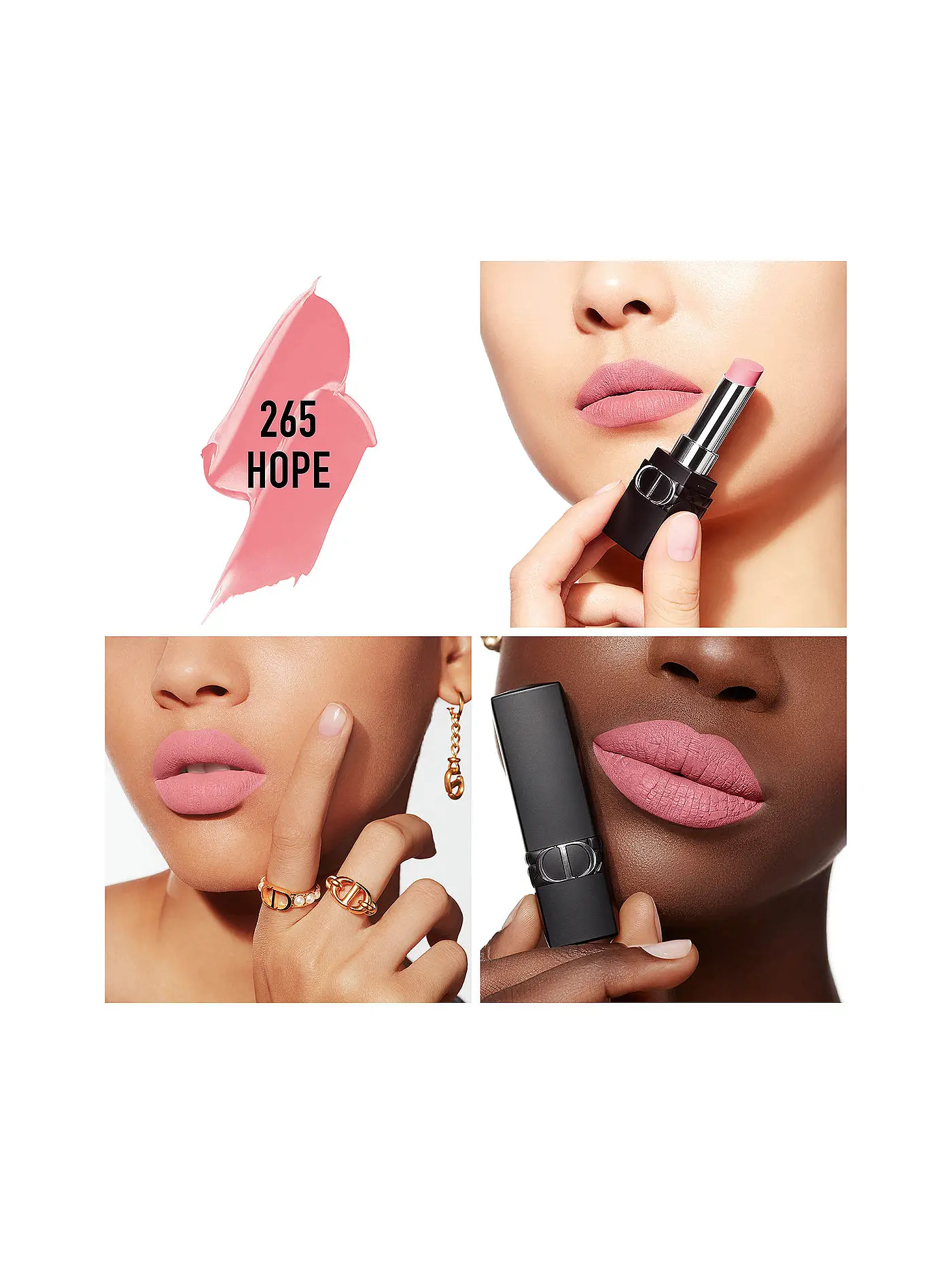 DIOR | Lippenstift - Rouge Dior Forever Lipstick (265 Hope) | rosa
