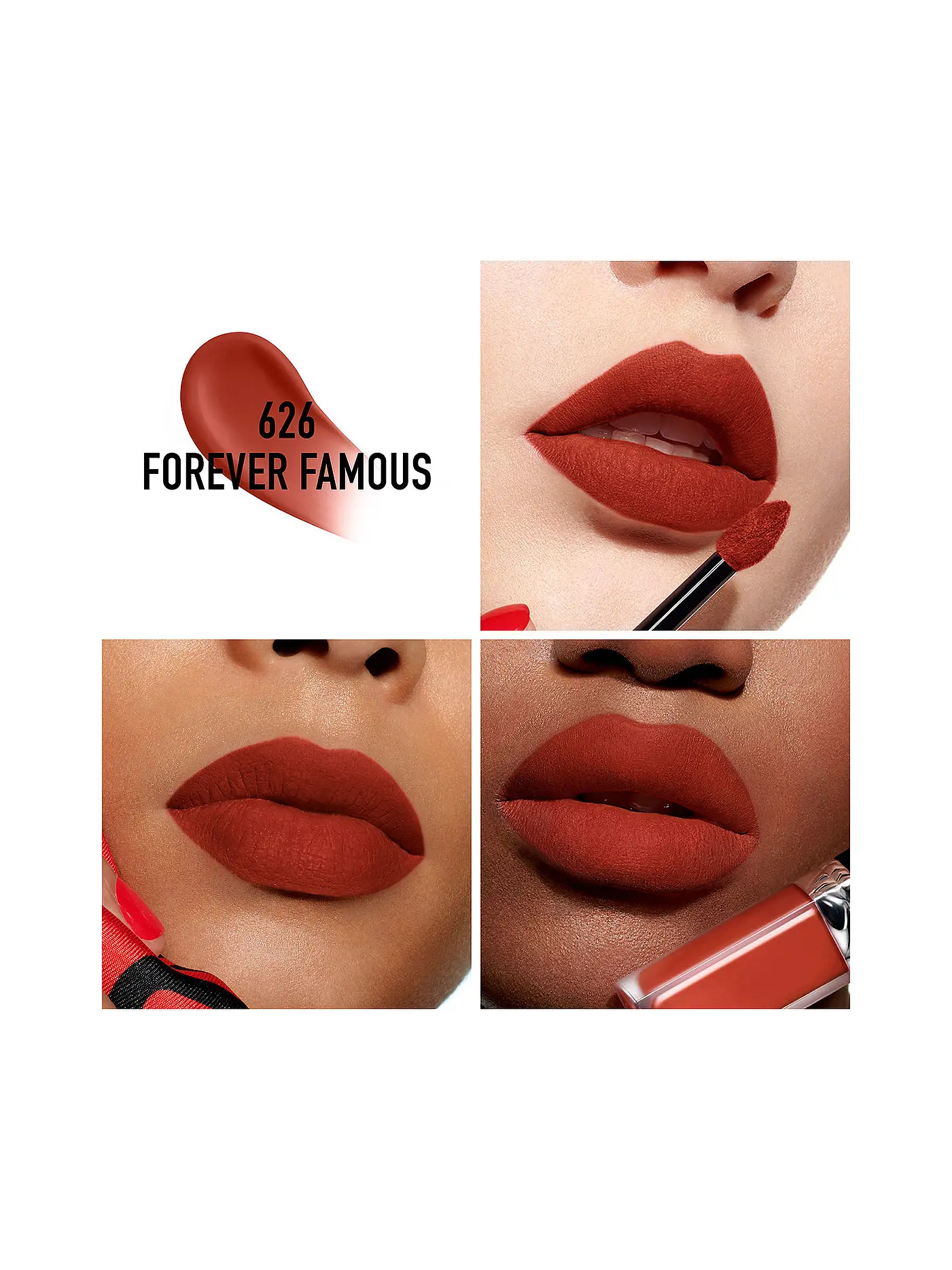 DIOR | Lippenstift - Rouge Dior Forever Liquid ( 626 Forever Famous )  | braun