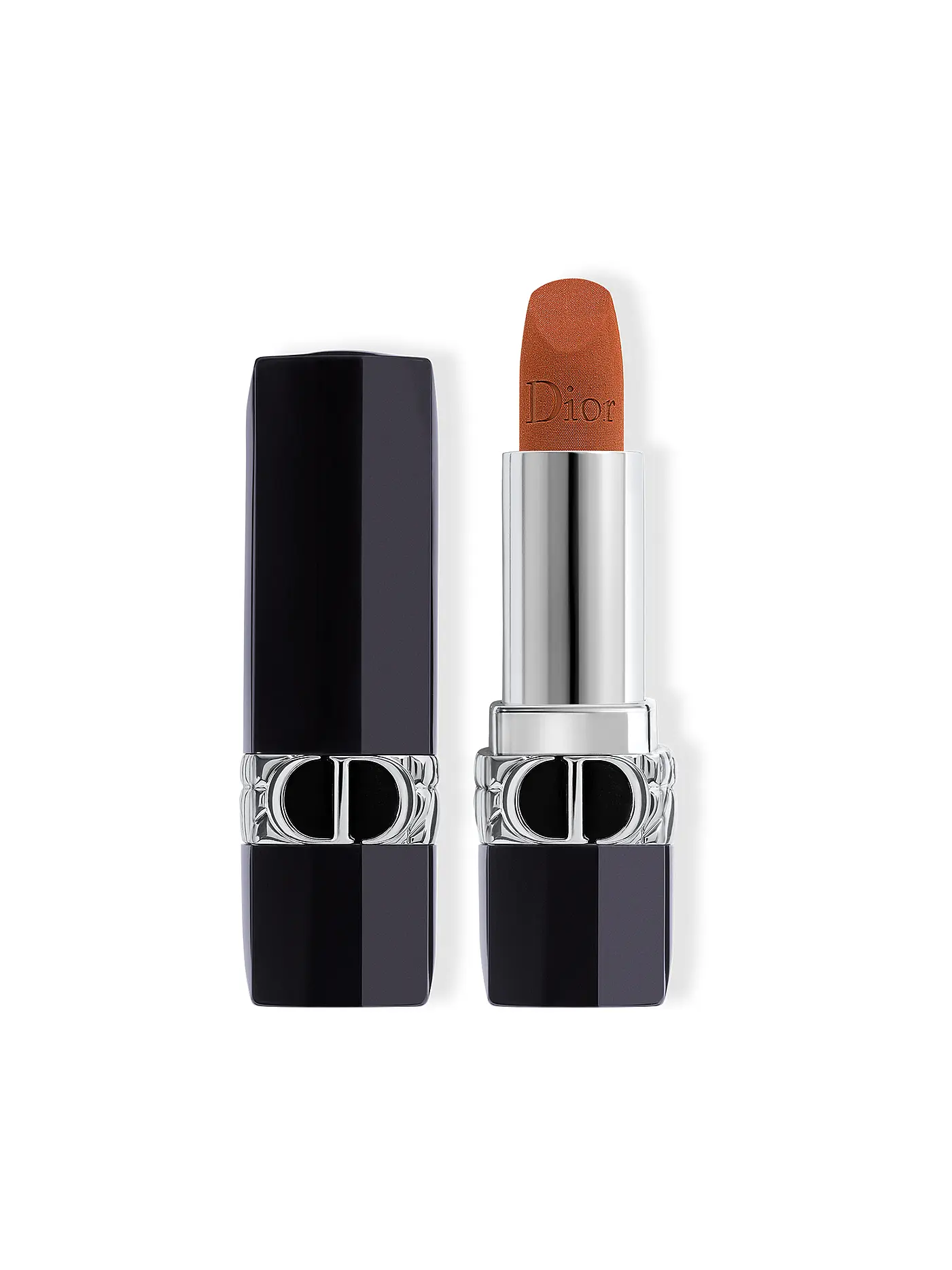 DIOR | Rouge Dior Velvet Lippenstift ( 886 Enigmatic )  | braun