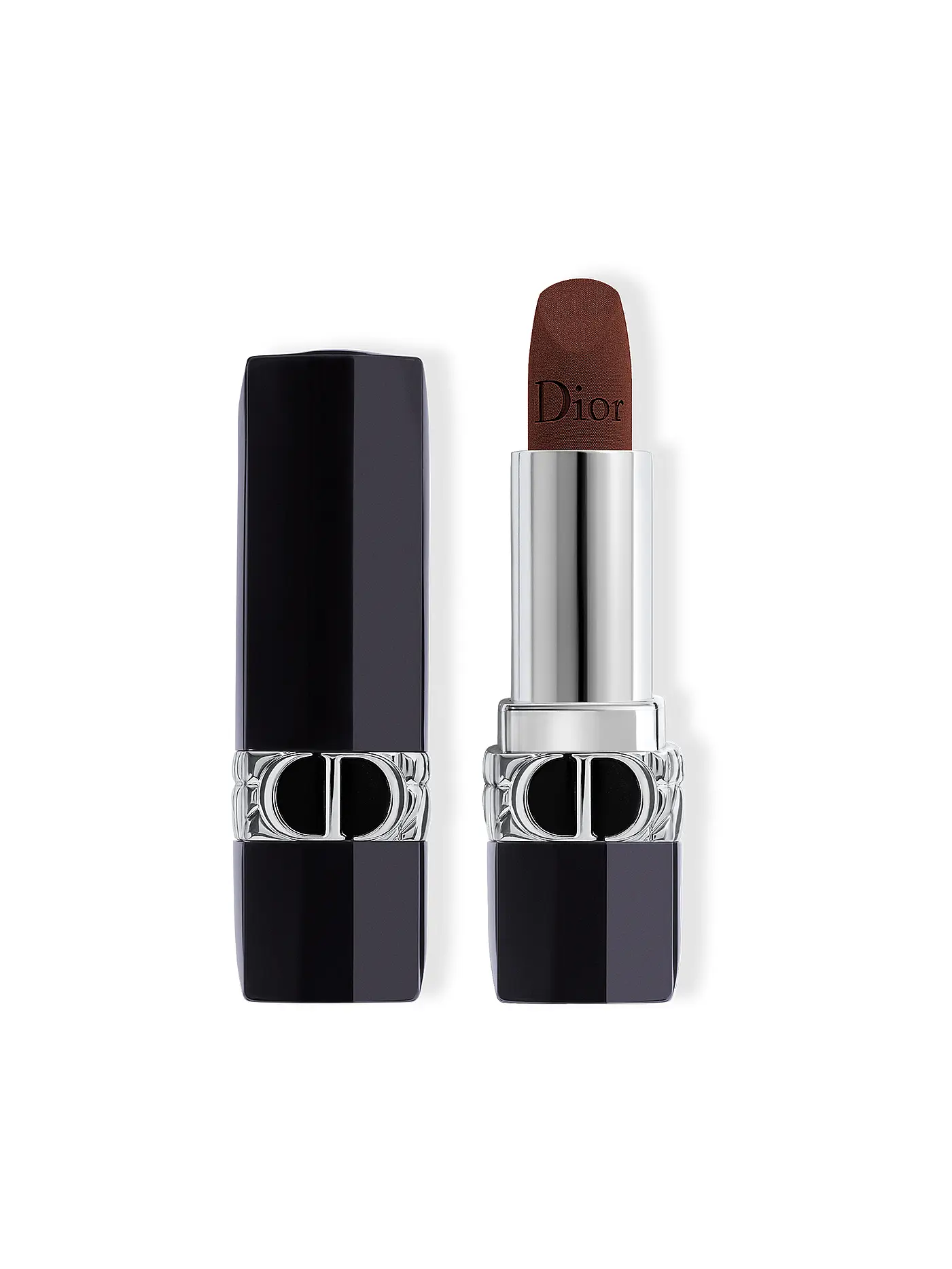 DIOR | Lippenstift - Rouge Dior Velvet ( 400 Nude Line )  | braun