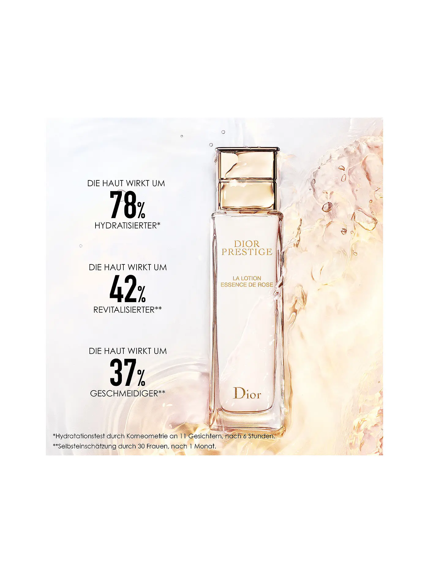 DIOR | Prestige La Lotion Essence de Rose – Pflegelotion für das Gesicht 150ml | keine Farbe