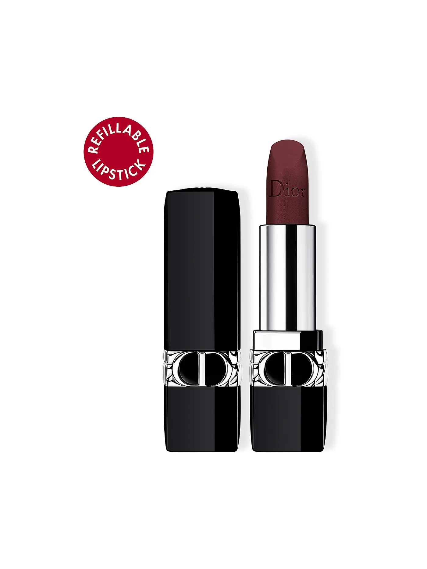 DIOR | Rouge Dior Velvet Lippenstift ( 886 Enigmatic )  | rot