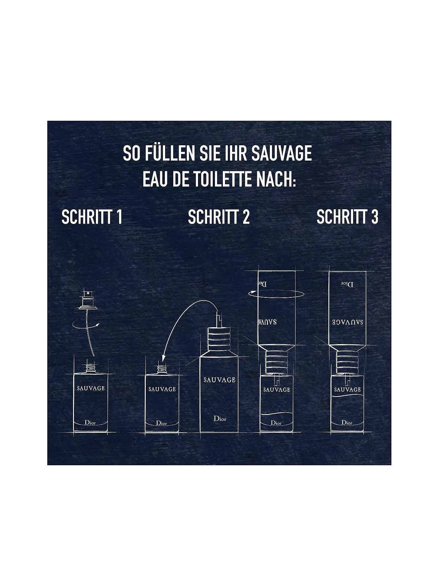 DIOR | Sauvage Refill für das Eau de Toilette 300 ml | keine Farbe