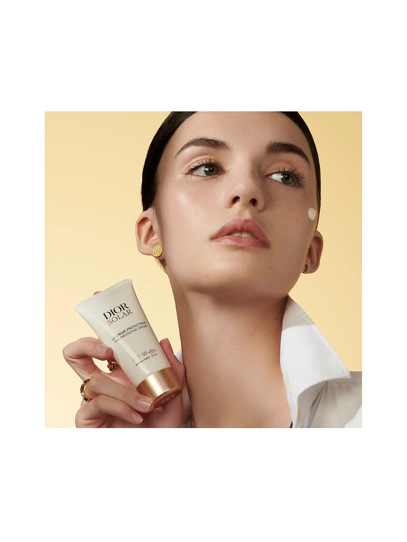 DIOR | Sonnenpflege - Dior Solar La Crème Protectrice Visage SPF 30 50ml | keine Farbe