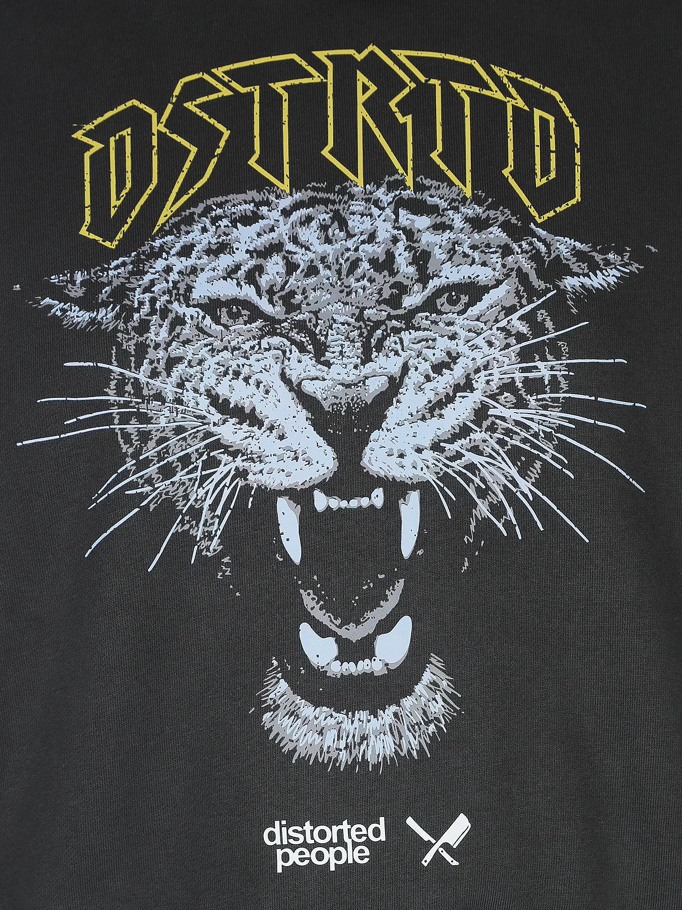 DISTORTED PEOPLE | Kapuzensweater - Hoodie | schwarz