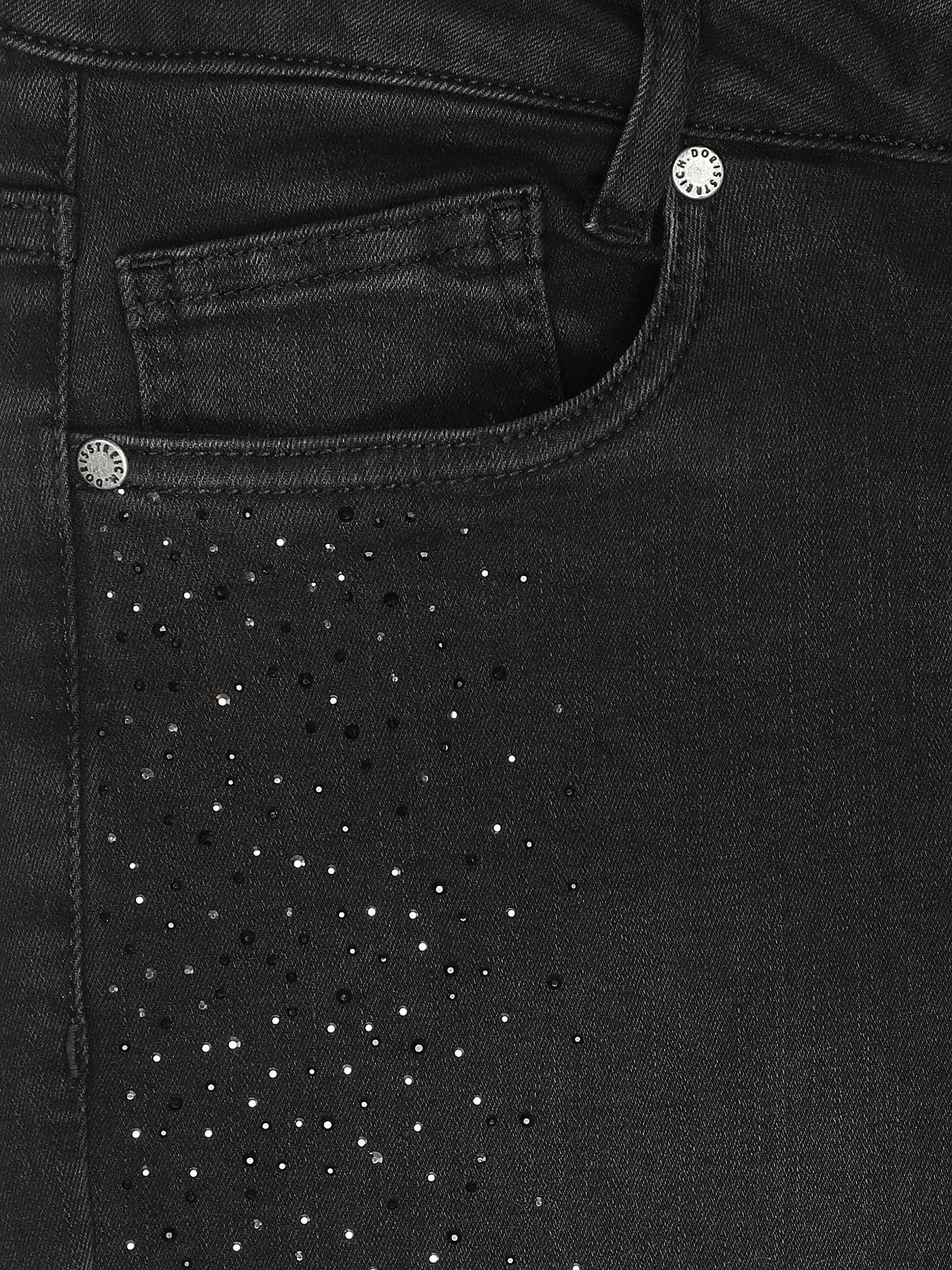 DORIS STREICH | Jeans Slim Fit  | schwarz