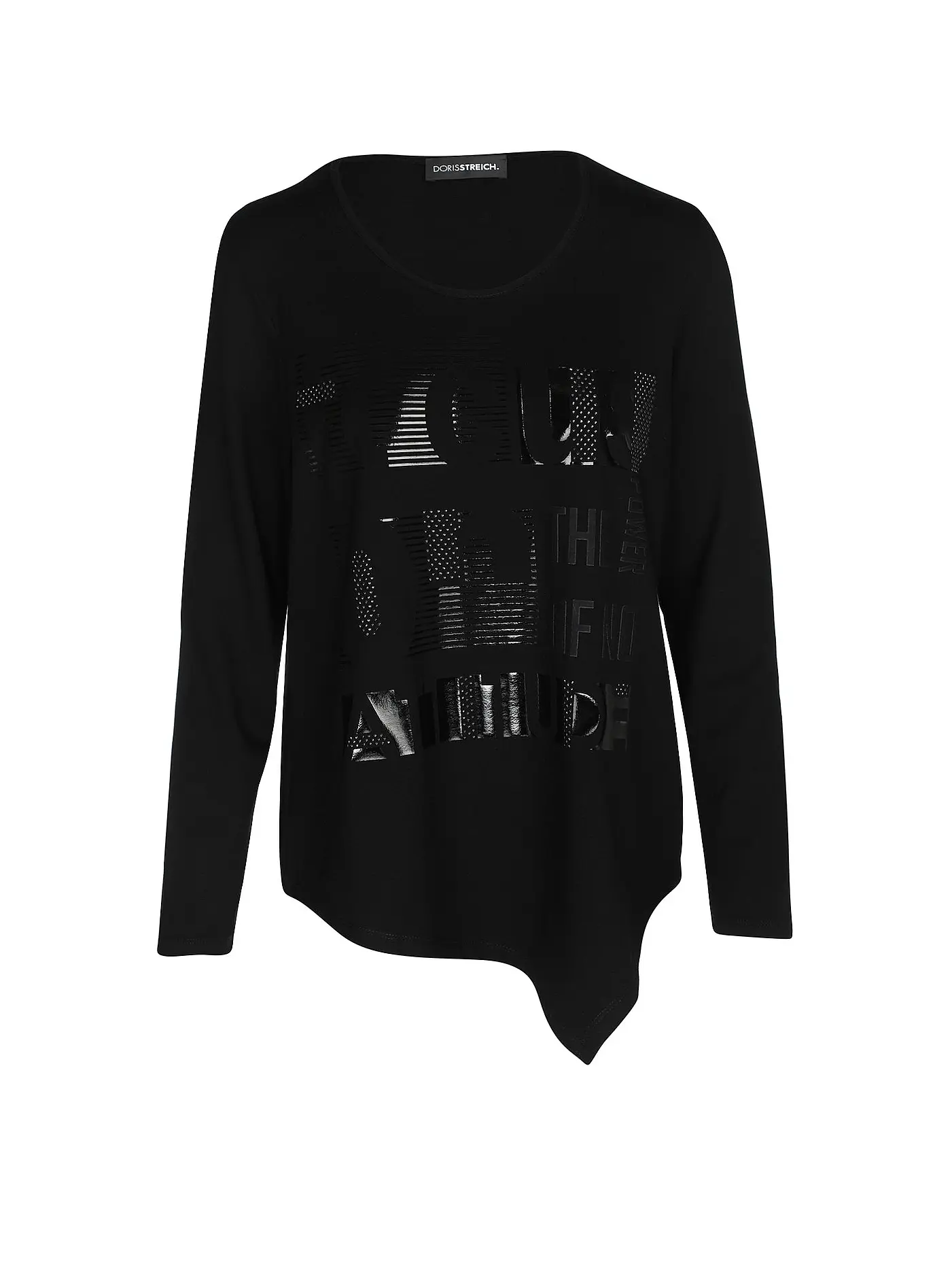 DORIS STREICH | Langarmshirt  | schwarz