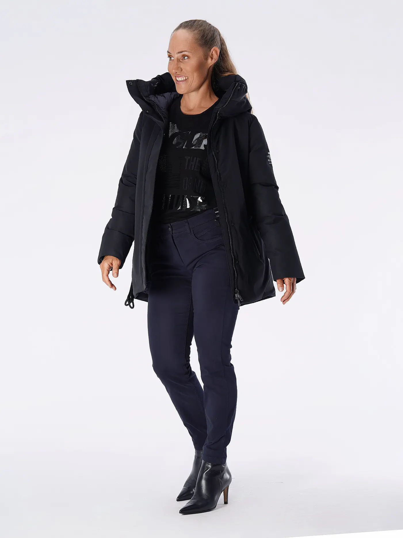 DORIS STREICH | Langarmshirt  | schwarz