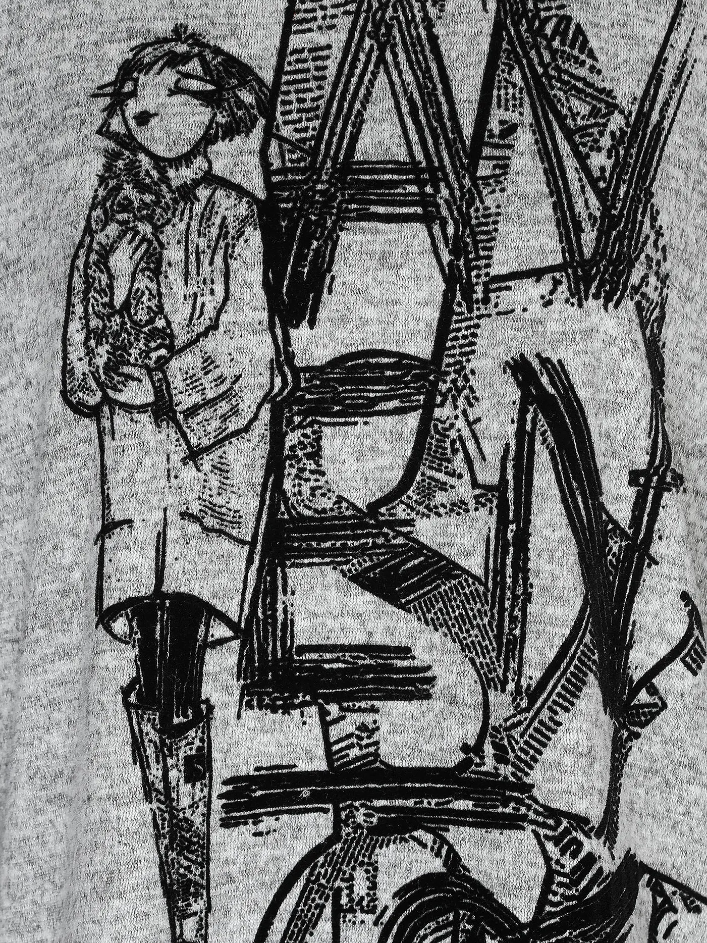 DORIS STREICH | Langarmshirt  | grau