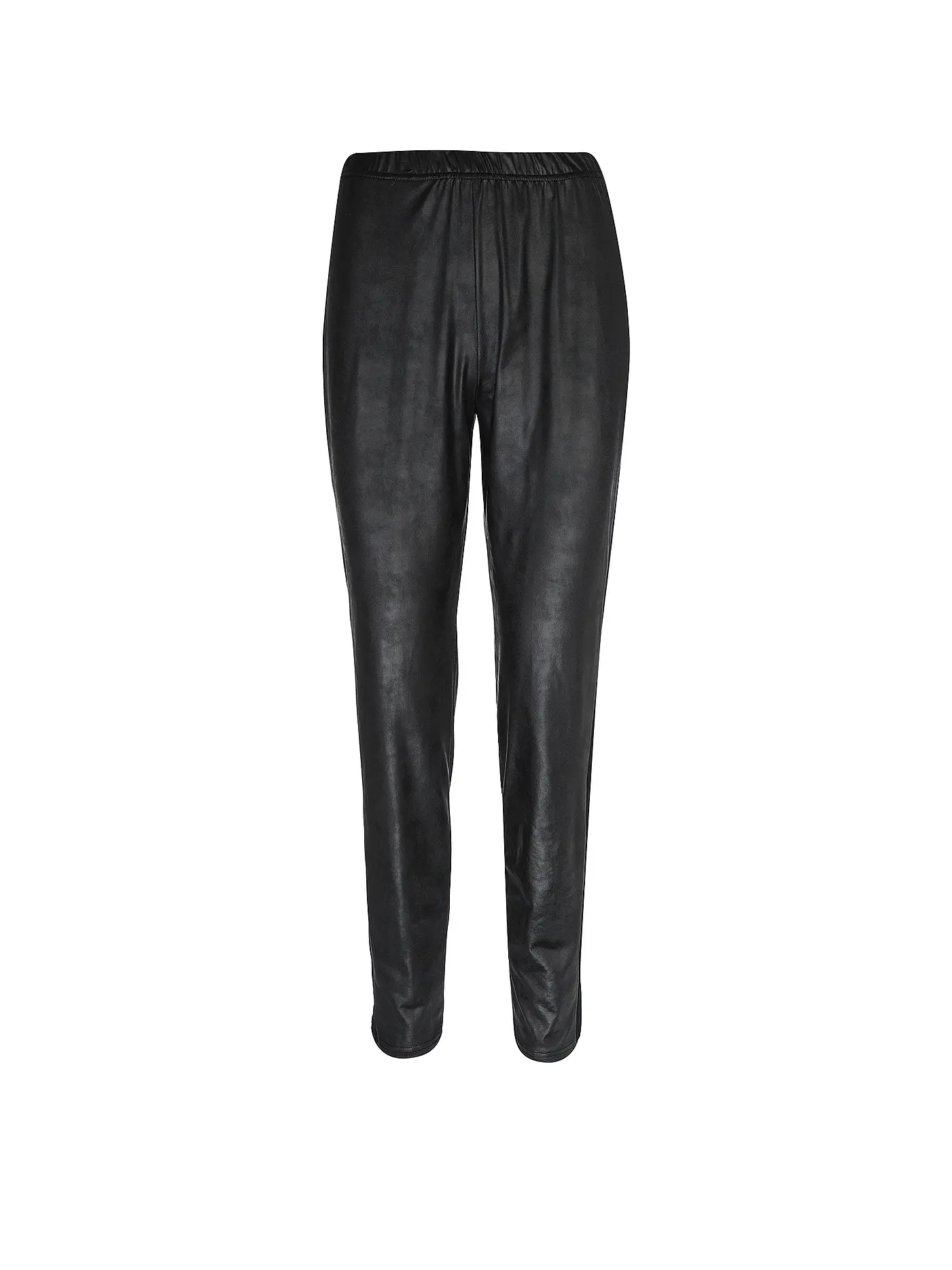 DORIS STREICH | Leggings in Lederoptik | schwarz