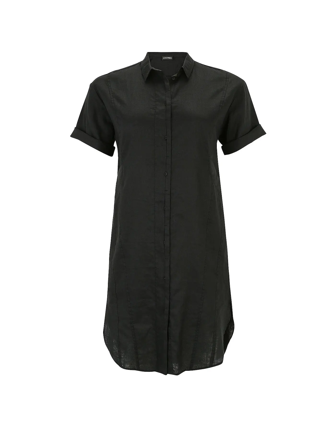 DORIS STREICH | Leinenkleid | schwarz