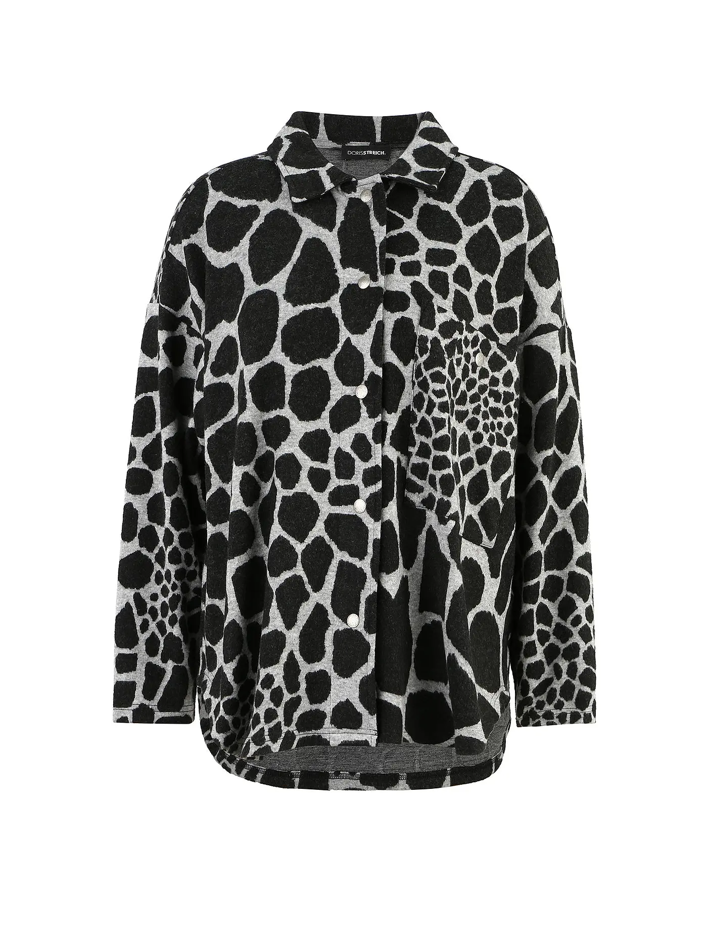 DORIS STREICH | Overshirt | grau