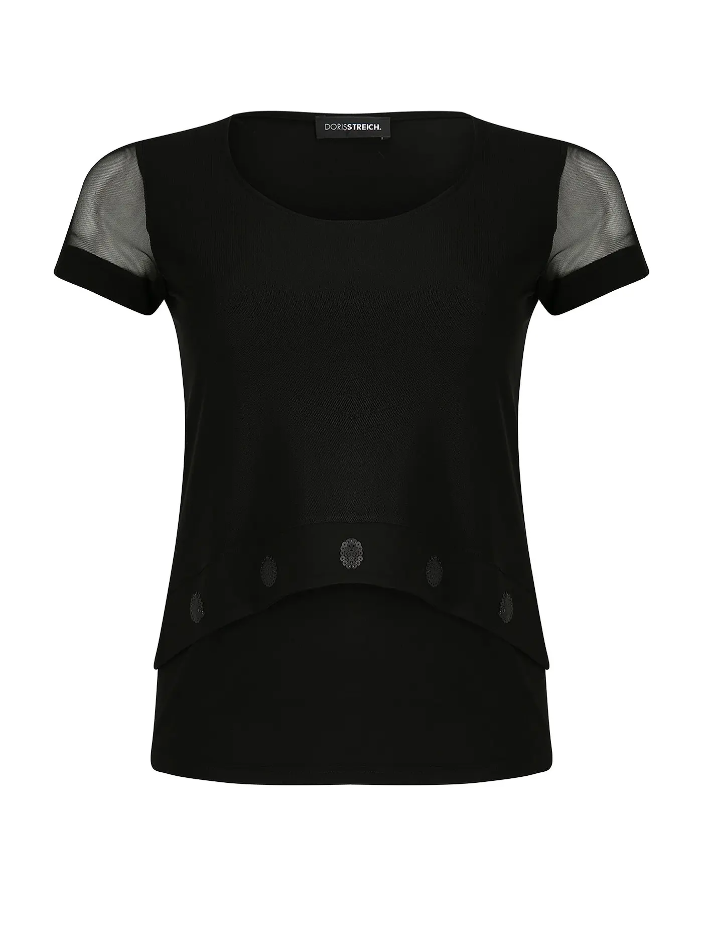 DORIS STREICH | T-Shirt | schwarz