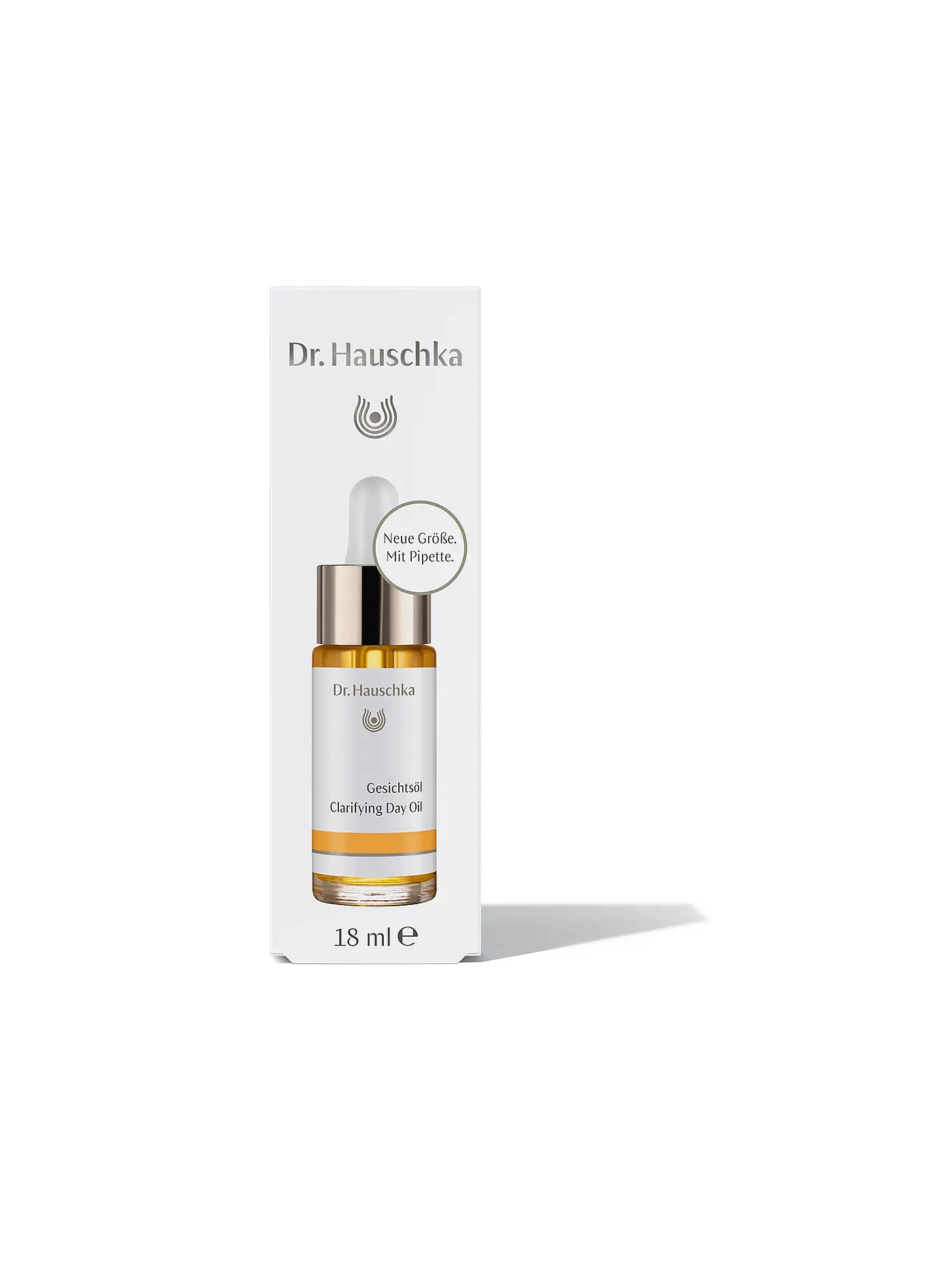 DR. HAUSCHKA | Gesichtsöl mit Pipette 18ml | keine Farbe