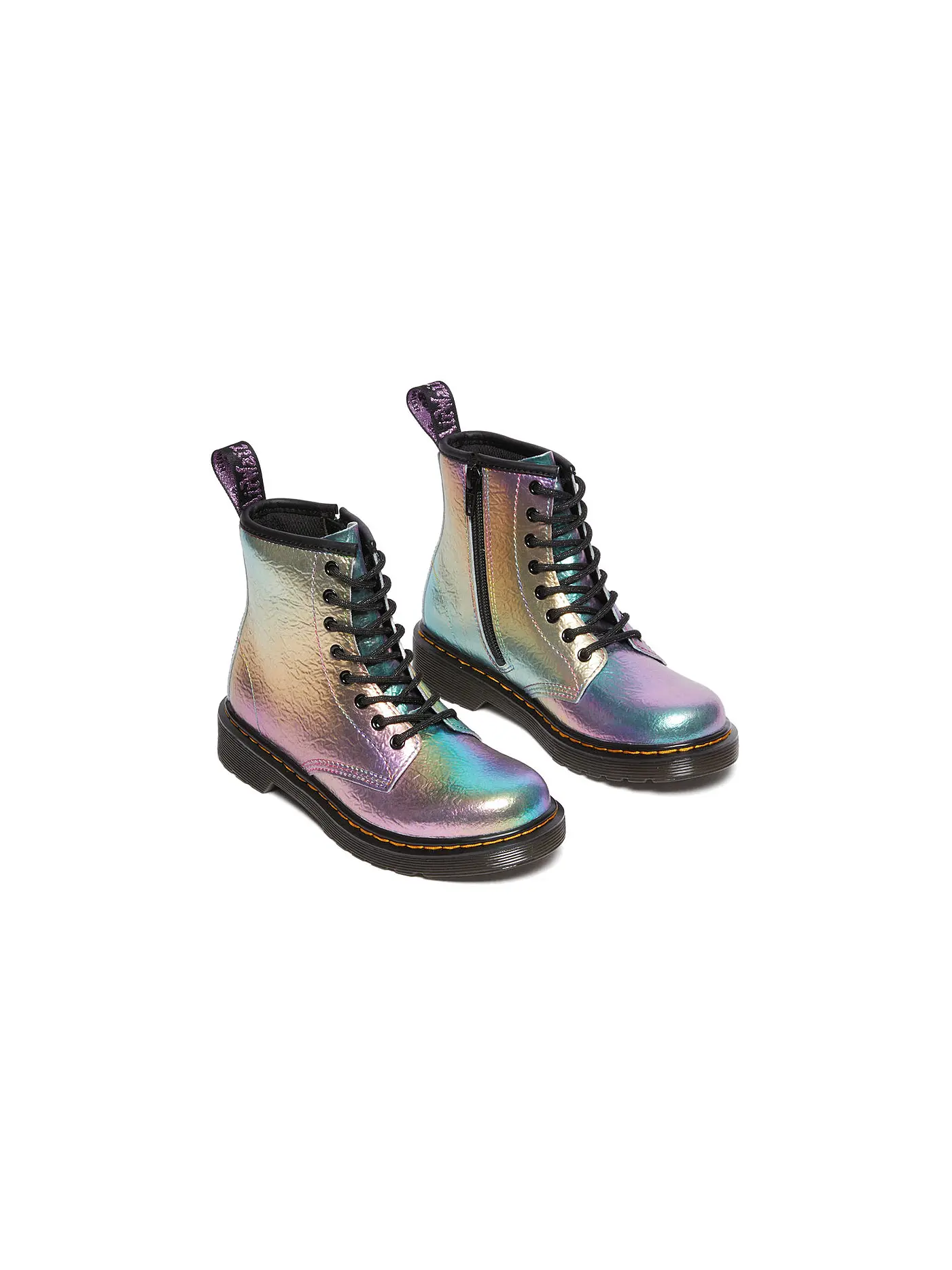 DR. MARTENS | Mädchen Schnürboots 1460 J CRINKLE | bunt