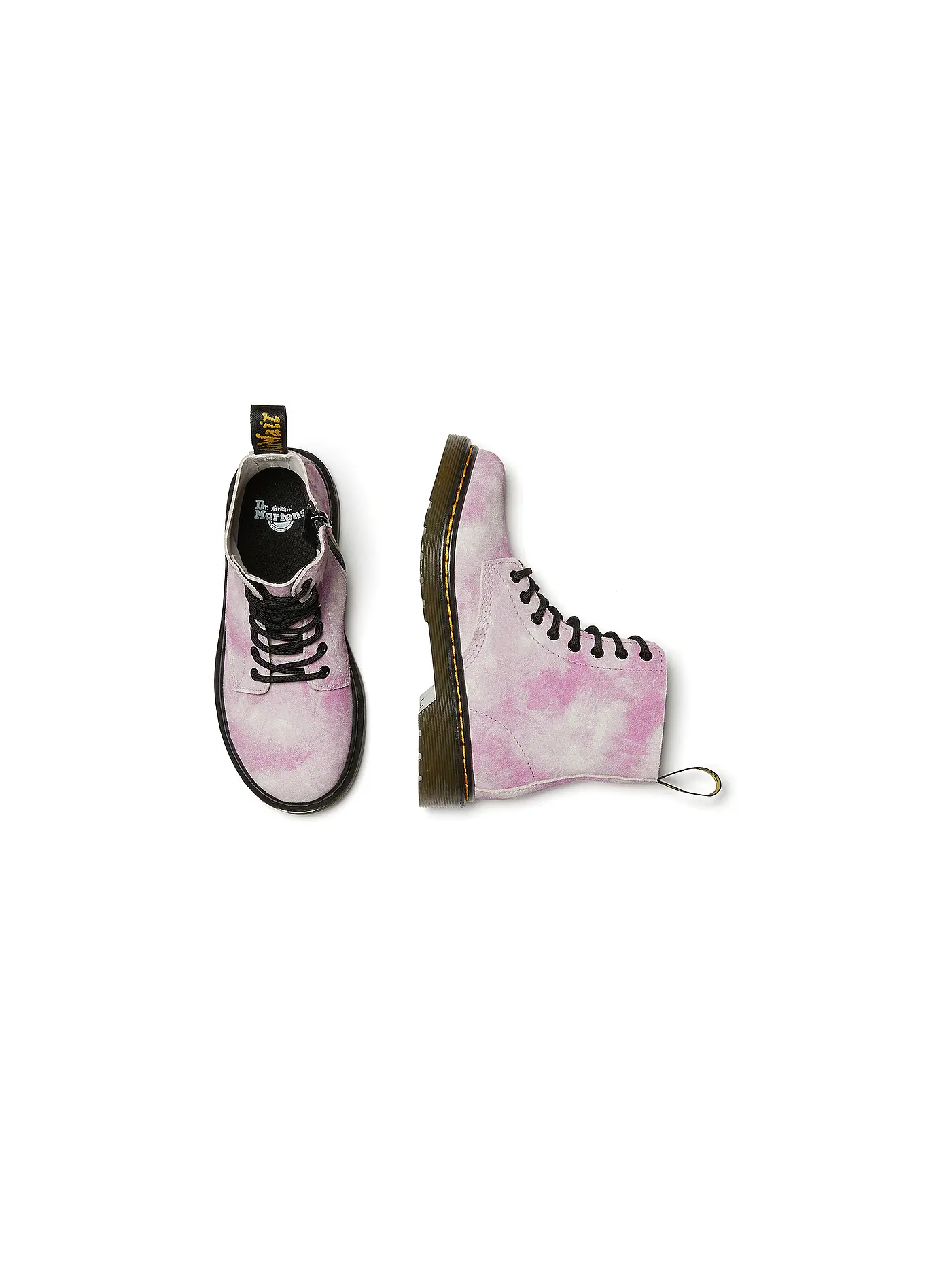 DR. MARTENS | Mädchen Schnürstiefel 1460 PASCAL TIE DYE | pink