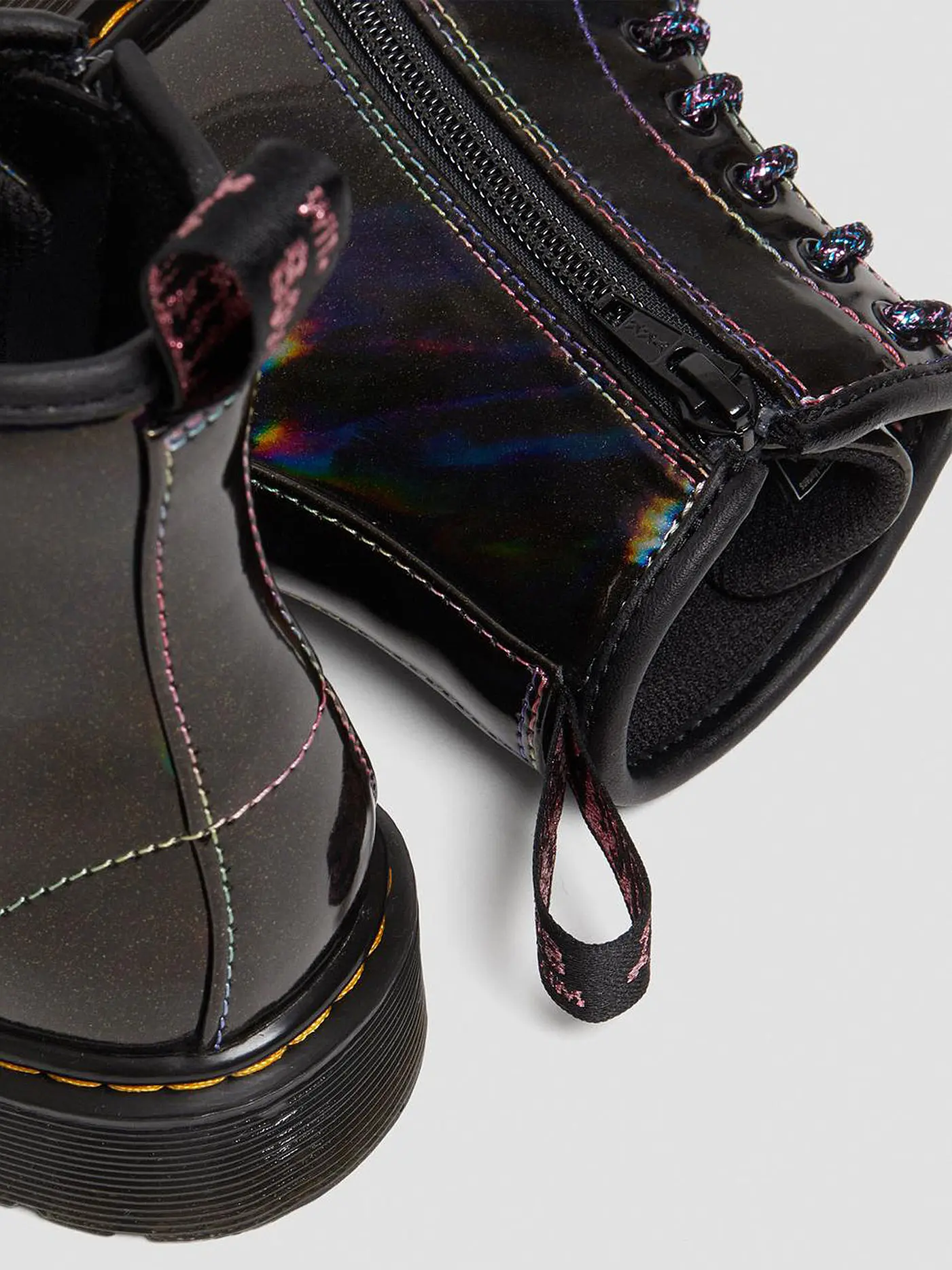 DR. MARTENS | Mädchen Stiefel 1460 LIGHTSHOW | schwarz