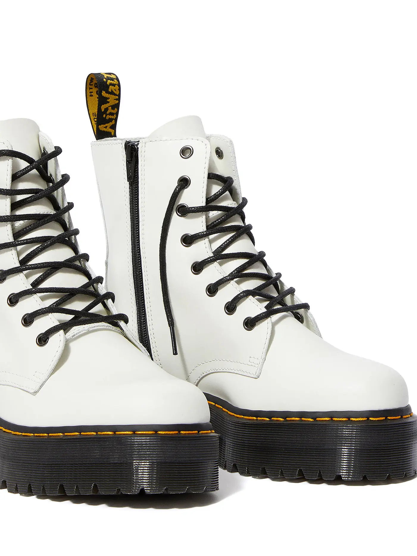 DR. MARTENS | Plateau Boots Jadon | weiss