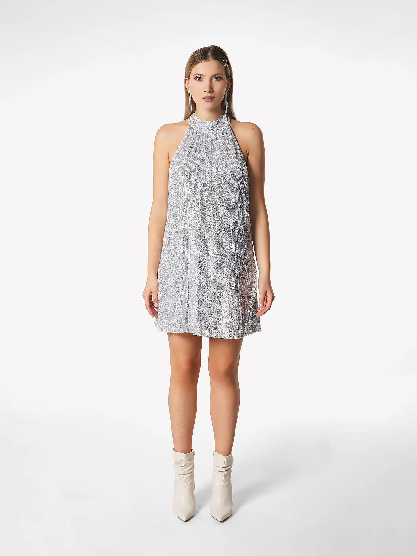 DRAGANA STANKOVIC | Cocktailkleid  | silber