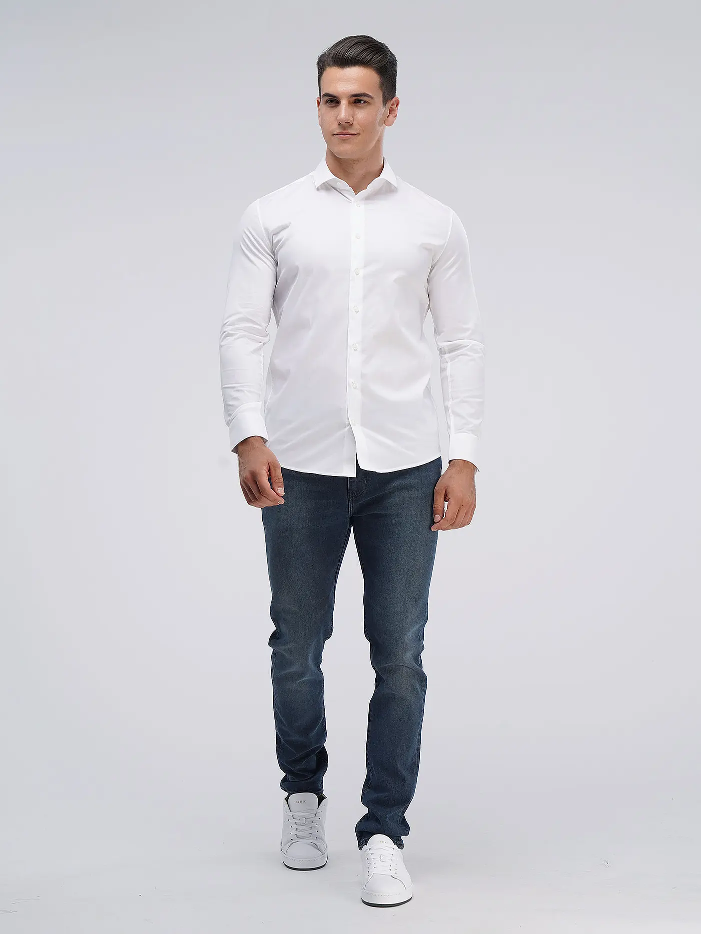 DRYKORN | Hemd Slim Fit ELIAS | weiss