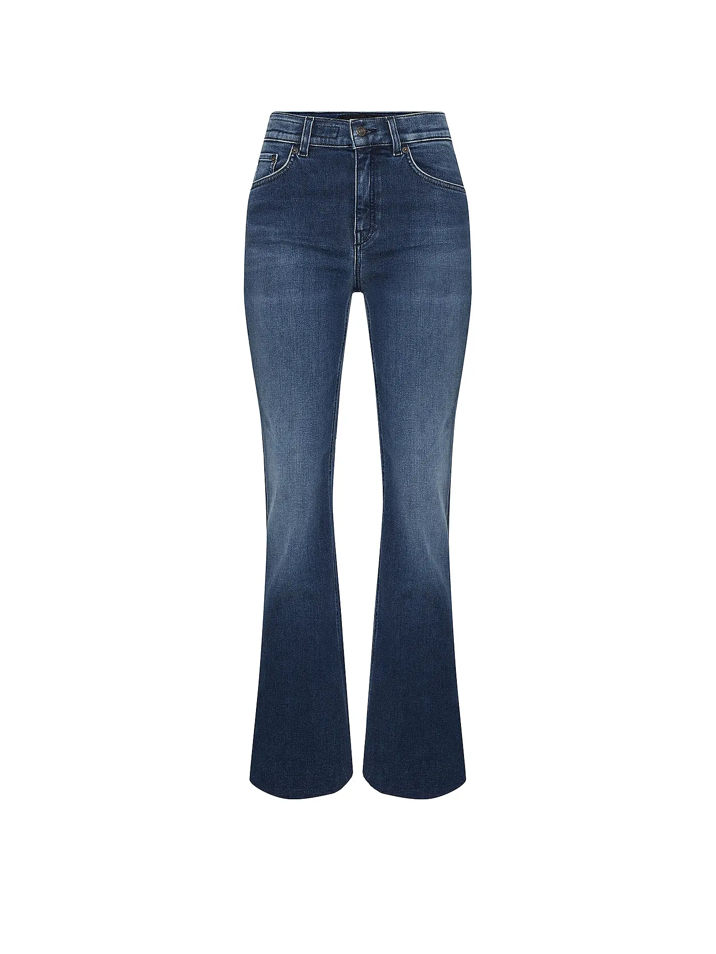 DRYKORN | Jeans Flared Fit FAR 10 | dunkelblau