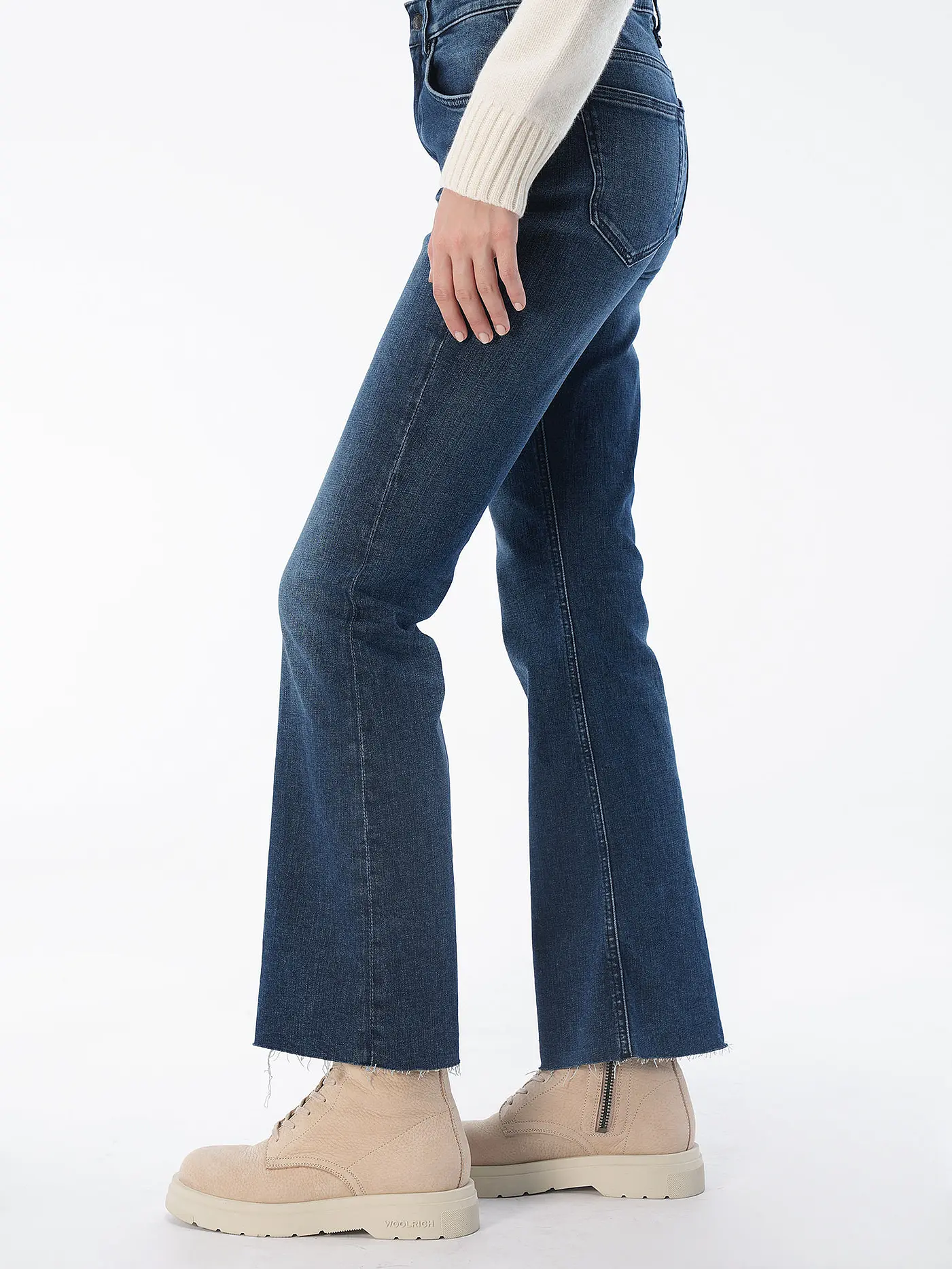 DRYKORN | Jeans Flared Fit FAR 10 | dunkelblau