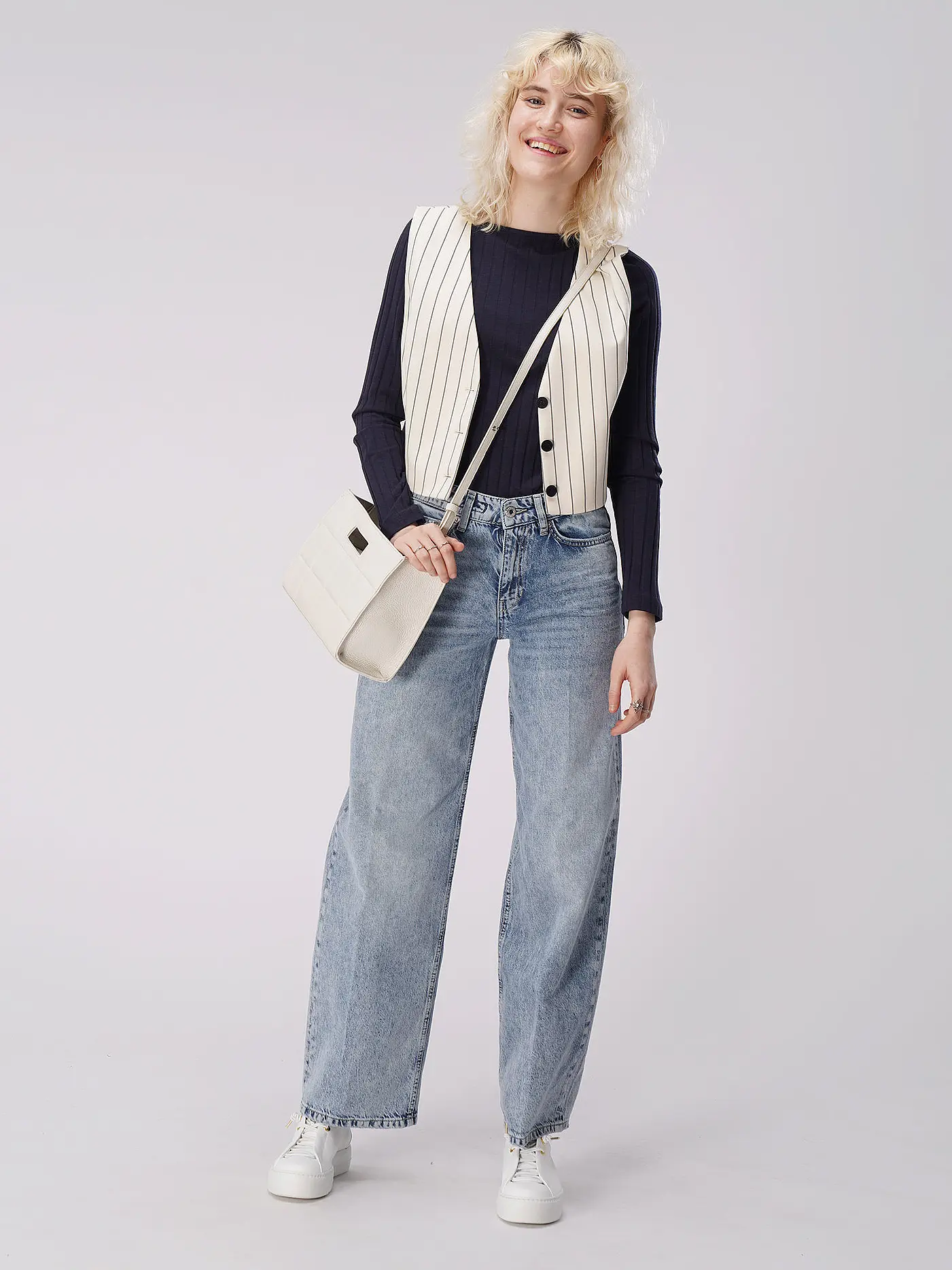 DRYKORN | Jeans Wide Leg MEDLEY | hellblau