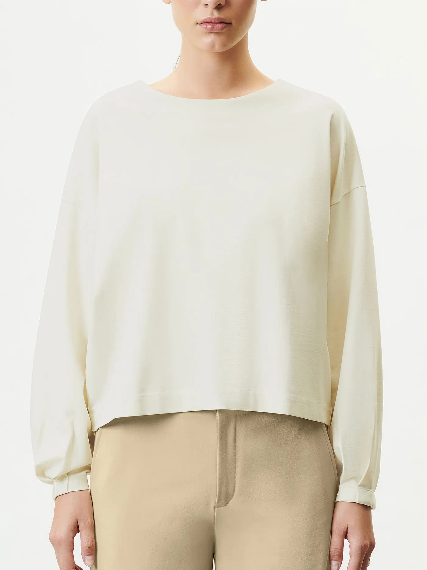 DRYKORN | Langarmshirt GADESSY | creme