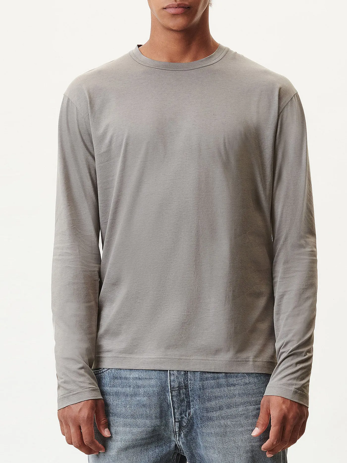 DRYKORN | Langarmshirt MILESH 1 | grau
