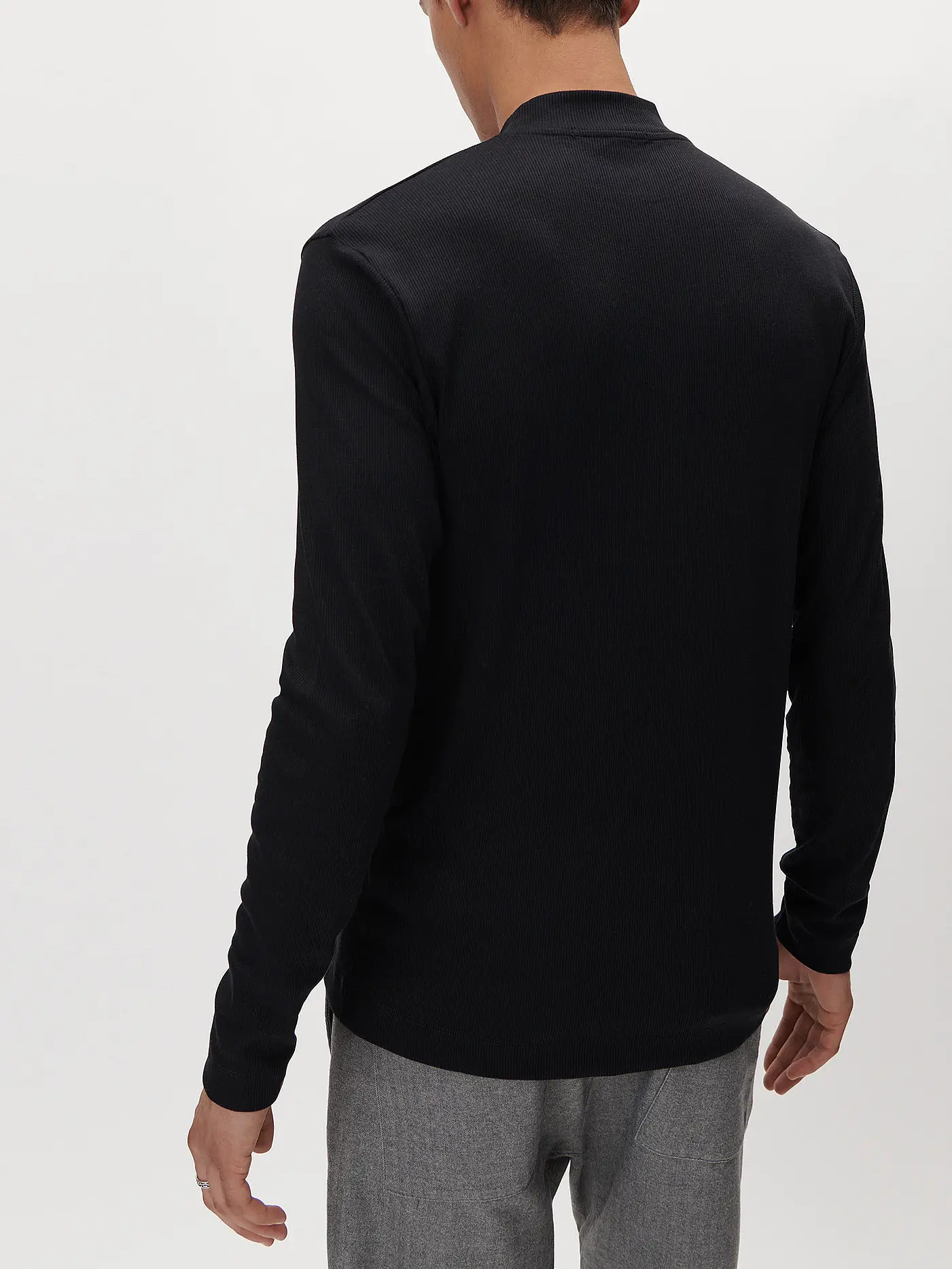 DRYKORN | Langarmshirt Moritz | schwarz