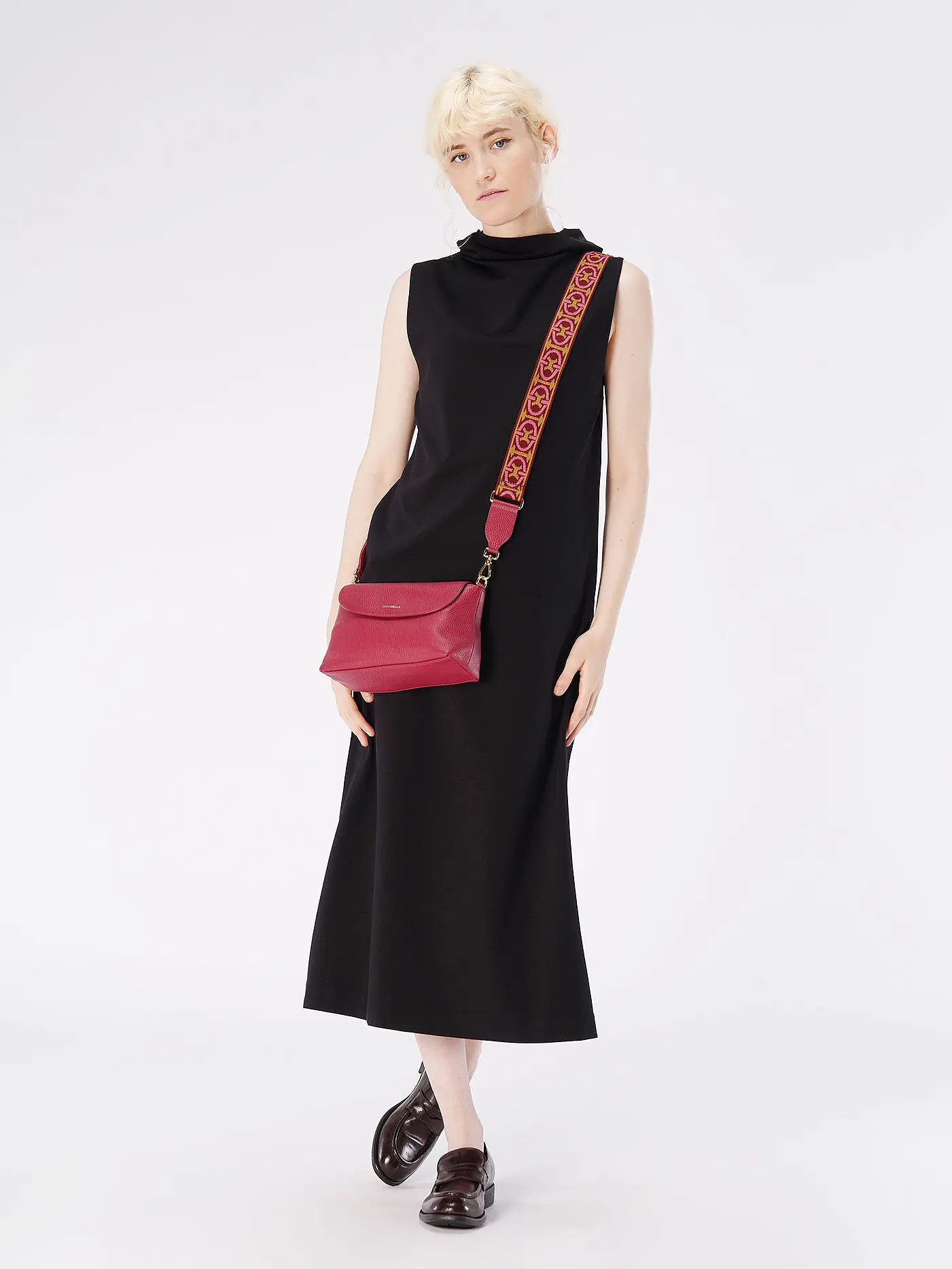 DRYKORN | Midikleid TALUDO  | schwarz