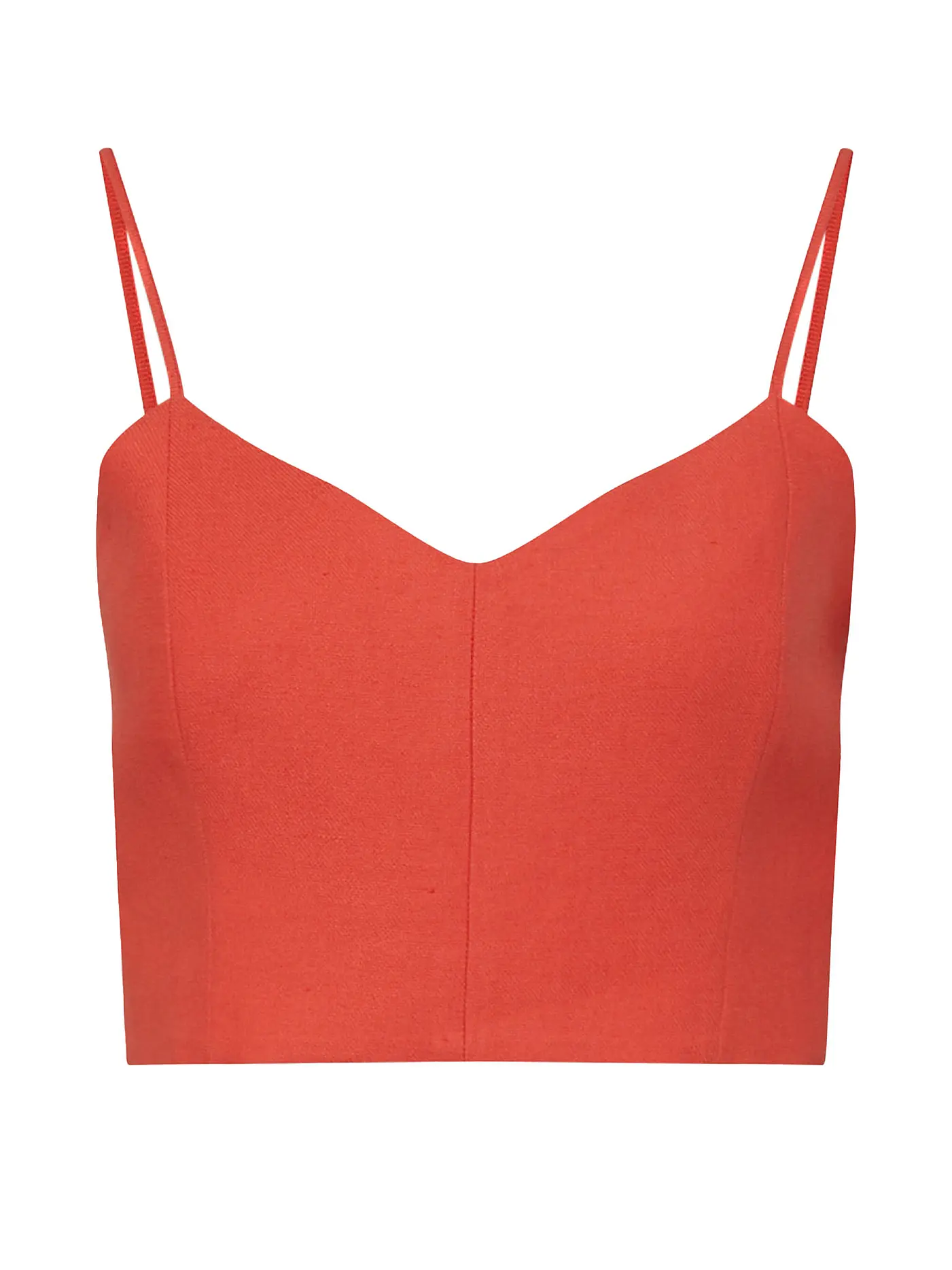 DRYKORN | Top Cropped Fit MONCA  | koralle
