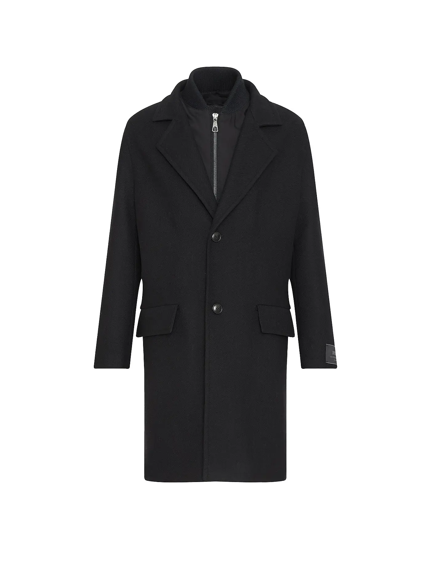 DRYKORN | Wollmantel SOLANO 1 | schwarz